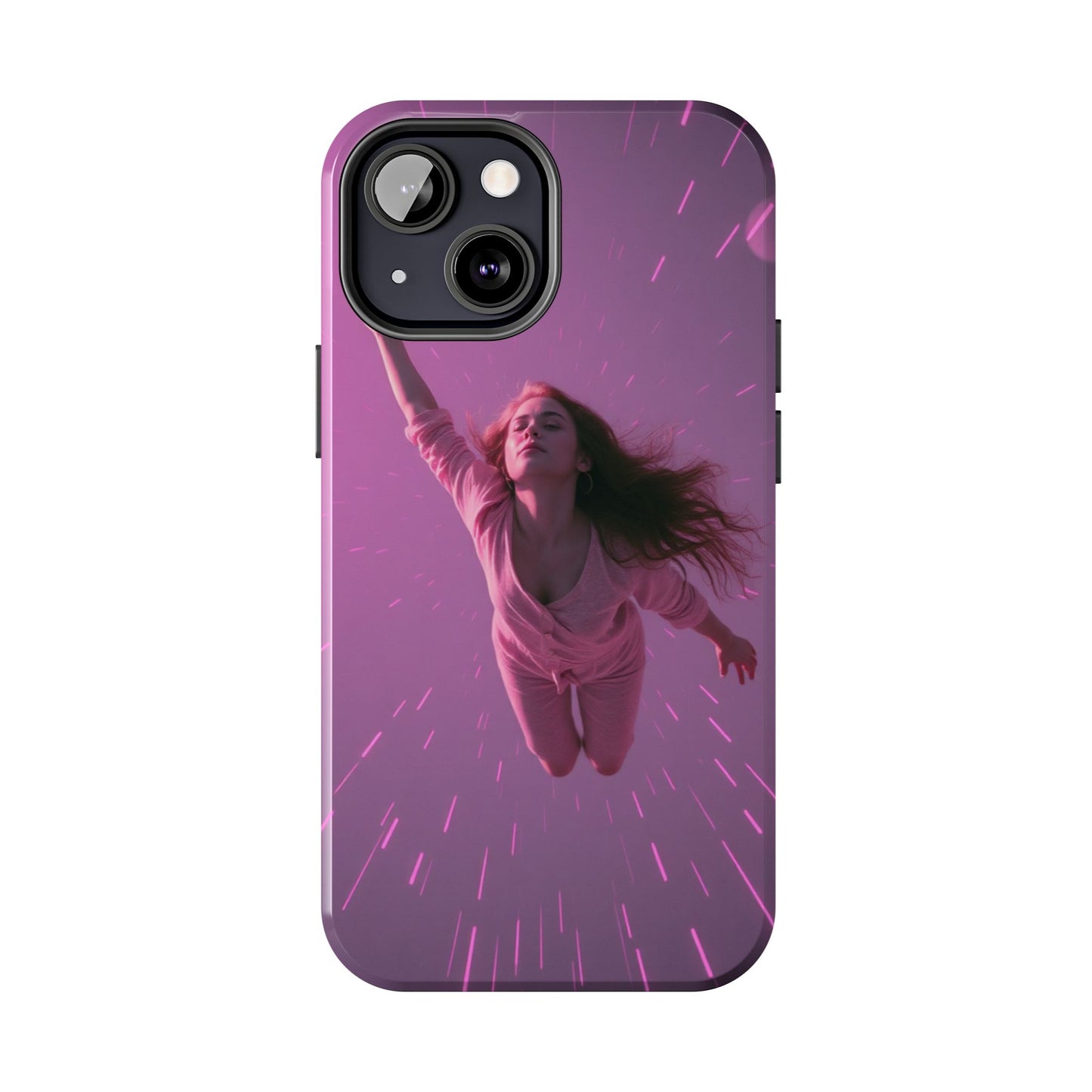 Inspirational Tough Phone Case - Cosmic Dreamer Design