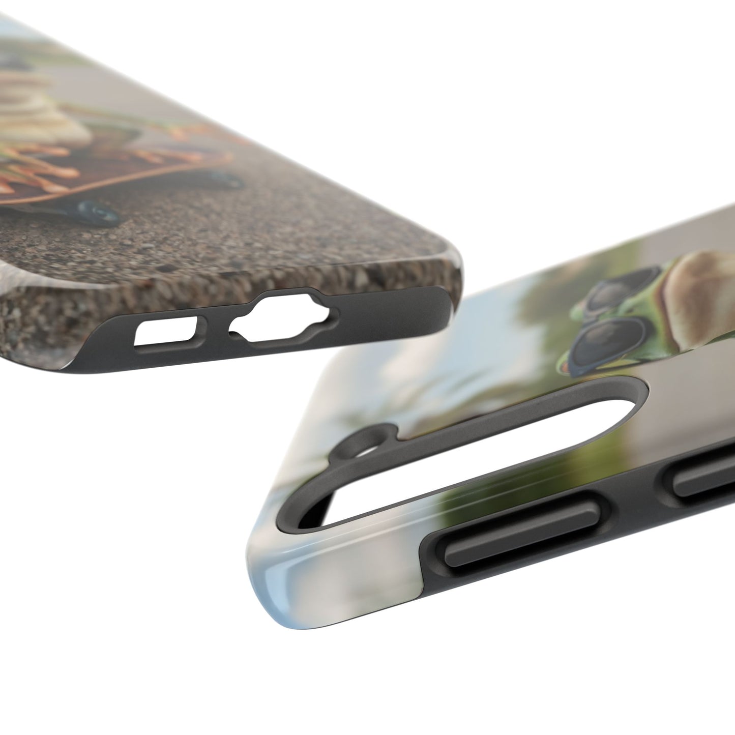 Cool Frog Skateboard Phone Case - Tough and Stylish Protection
