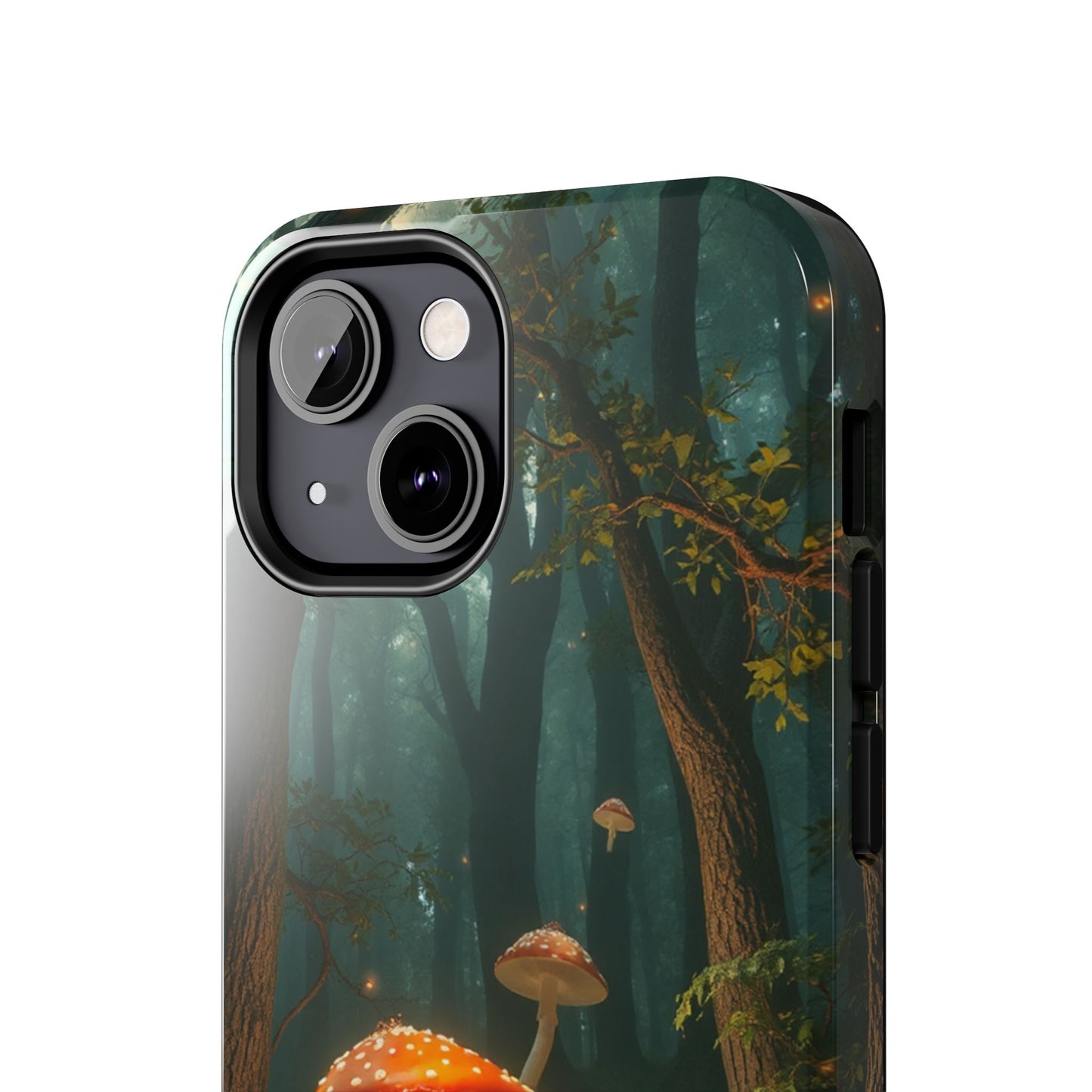 Whimsical Mushroom Tough Phone Case - Forest Fantasy Design