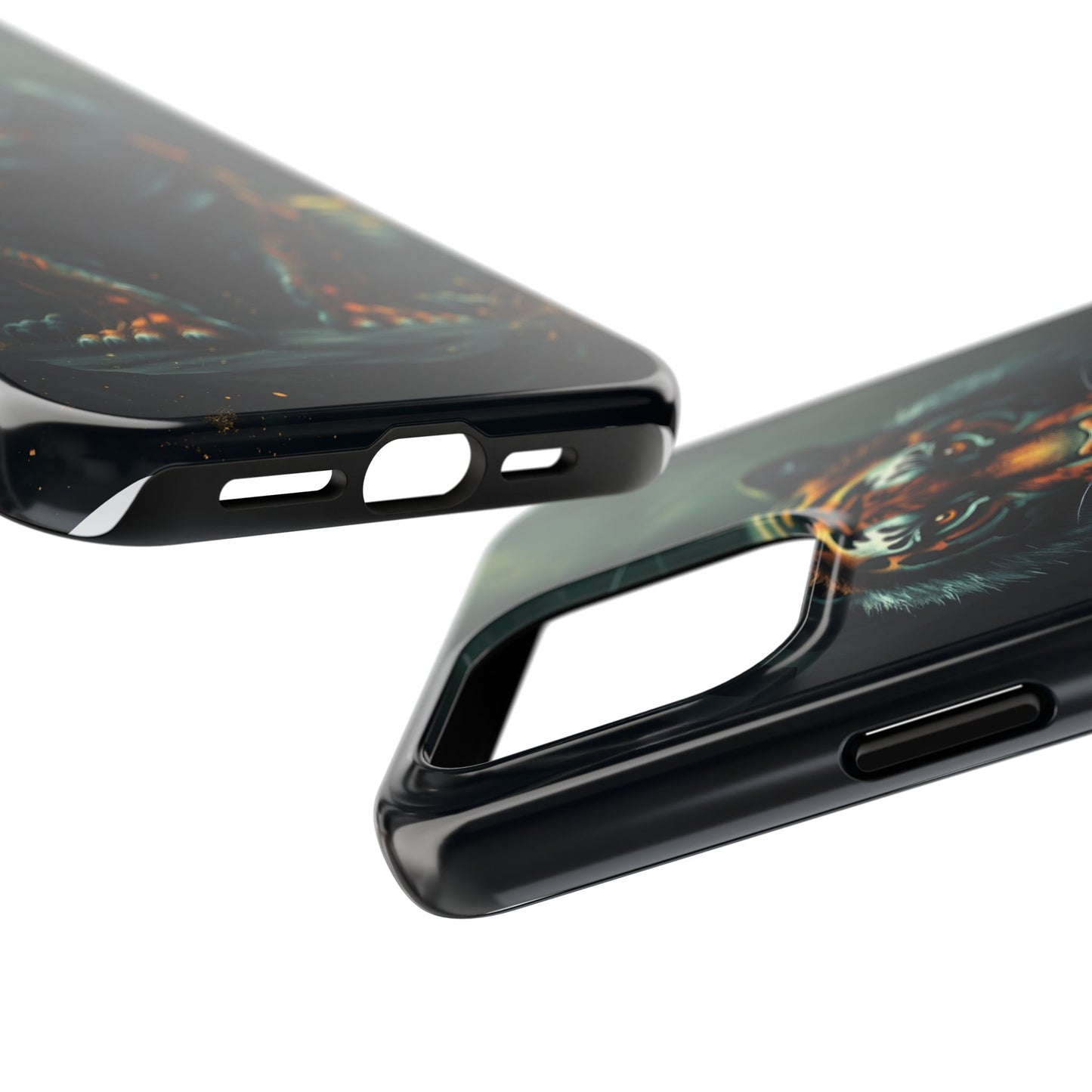 Fierce Mystical Tiger Tough Phone Case | Durable Protection for Nature Lovers - for iPhone