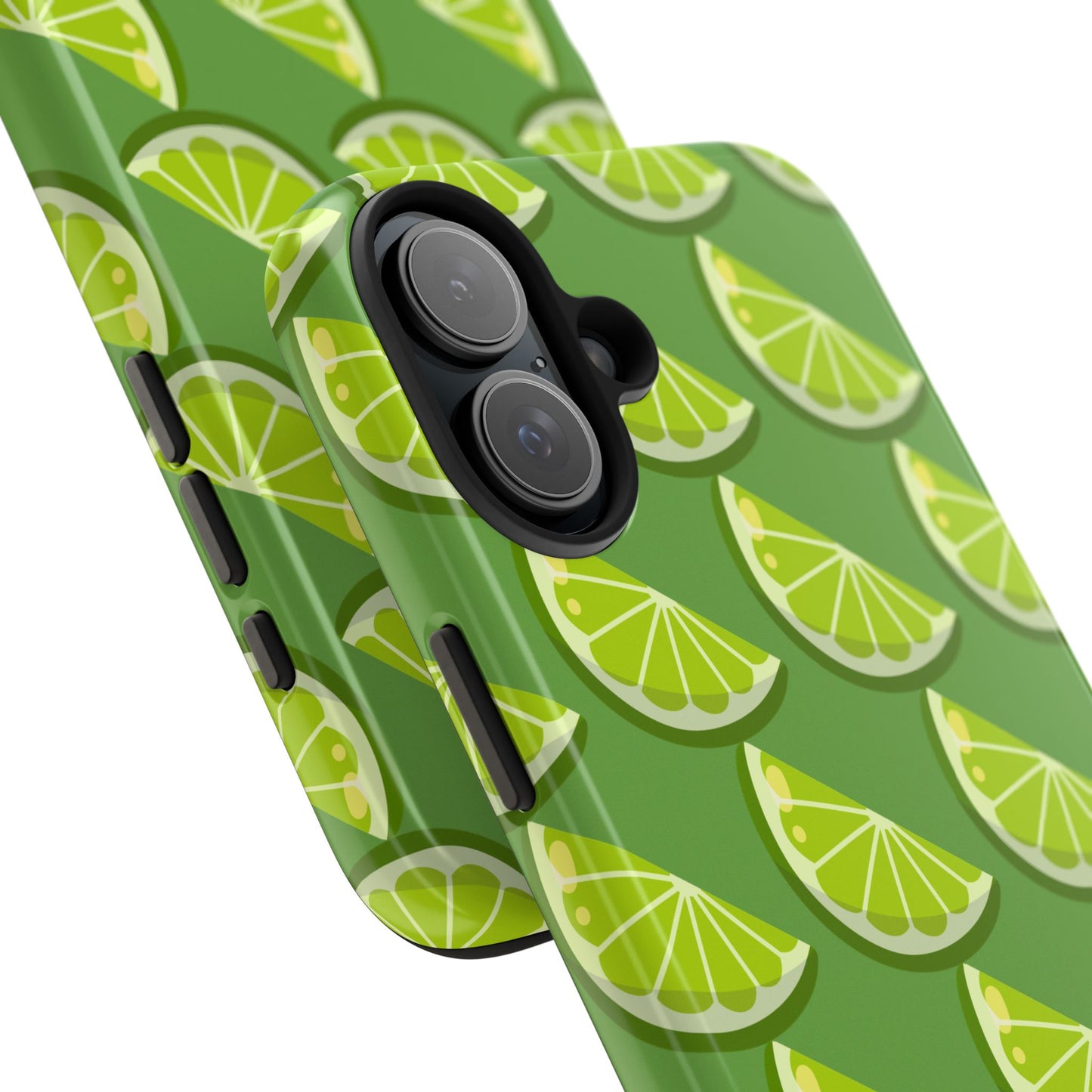Lime Slice Tough Phone Case - Green Party - for iPhone