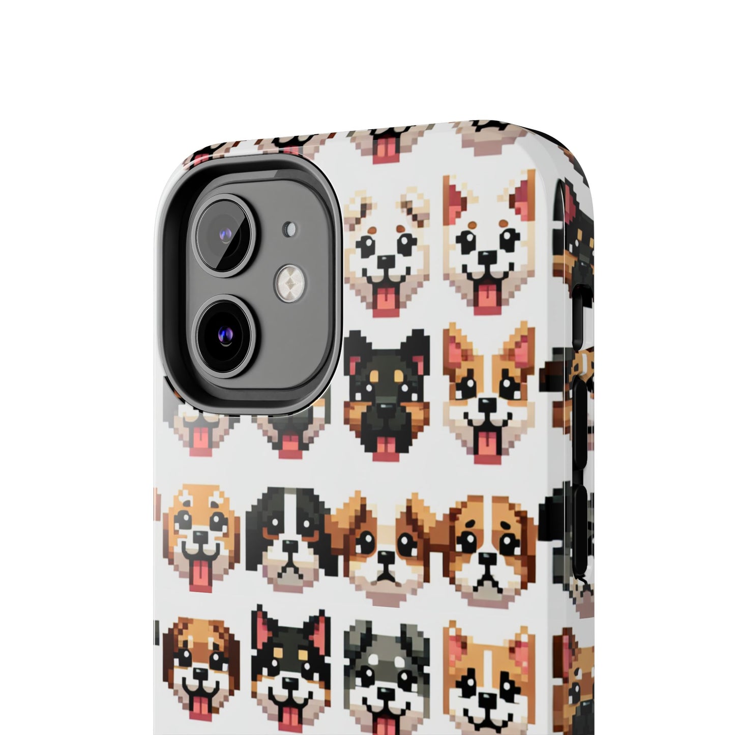 Pixelated Dog Breed Tough Phone Case - Cute, Durable Protection for Pet Lovers - for iPhone