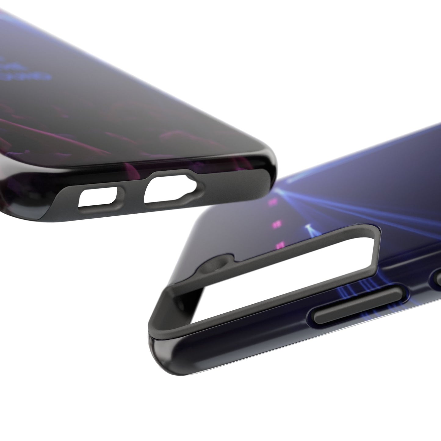 Vibrant Tough Phone Case - 'Lost in the Sound' Design for Music Lovers