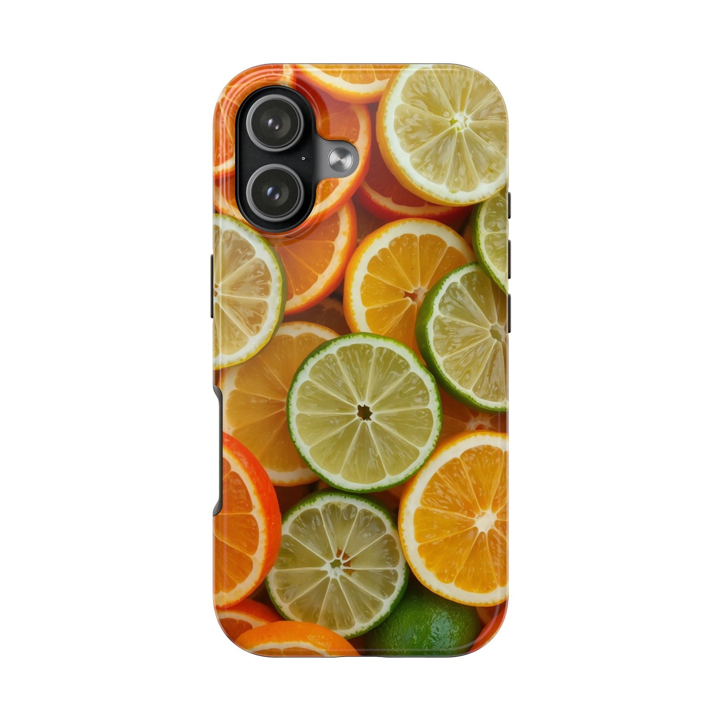 Citrus Slice Tough Phone Case – Vibrant Fruit Design for Summer Fun