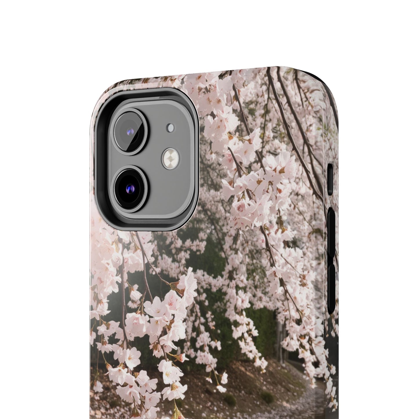 Cherry Blossom Tough Phone Cases - Durable Protection with Floral Serenity
