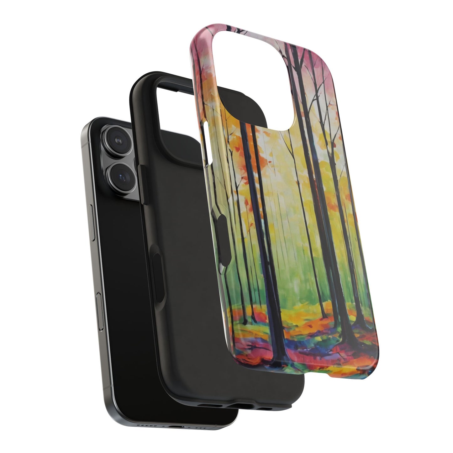 Nature-Inspired Tough Phone Case for Outdoor&Artists Enthusiasts - for iPhone