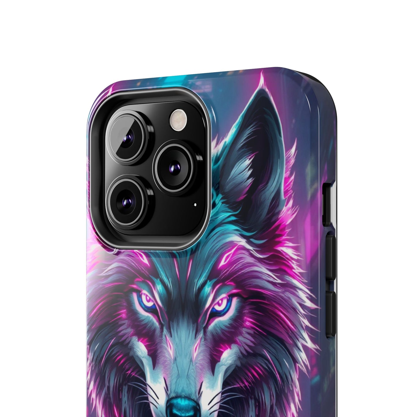 Fierce Wolf Phone Case - Tough & Vibrant Design for Animal Lovers