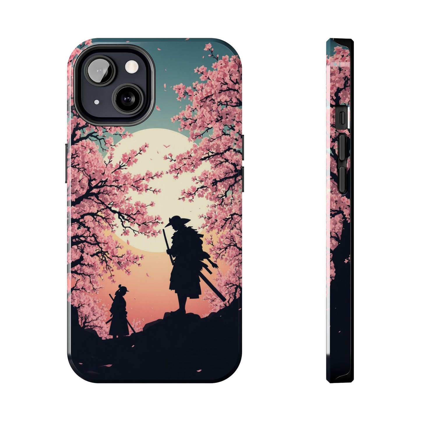 Cherry Blossom Samurai Tough Phone Case