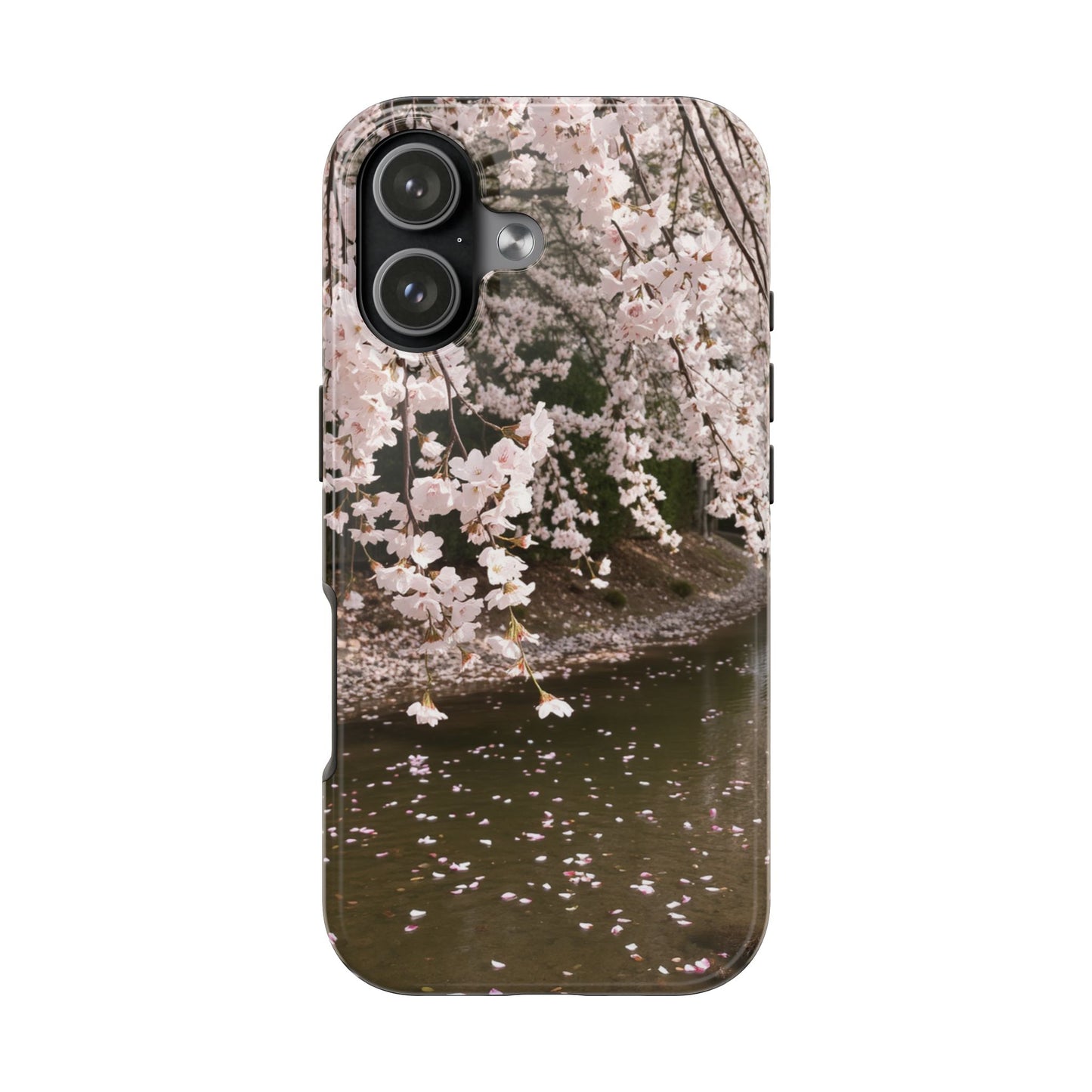 Cherry Blossom Tough Phone Cases - Durable Protection with Floral Serenity