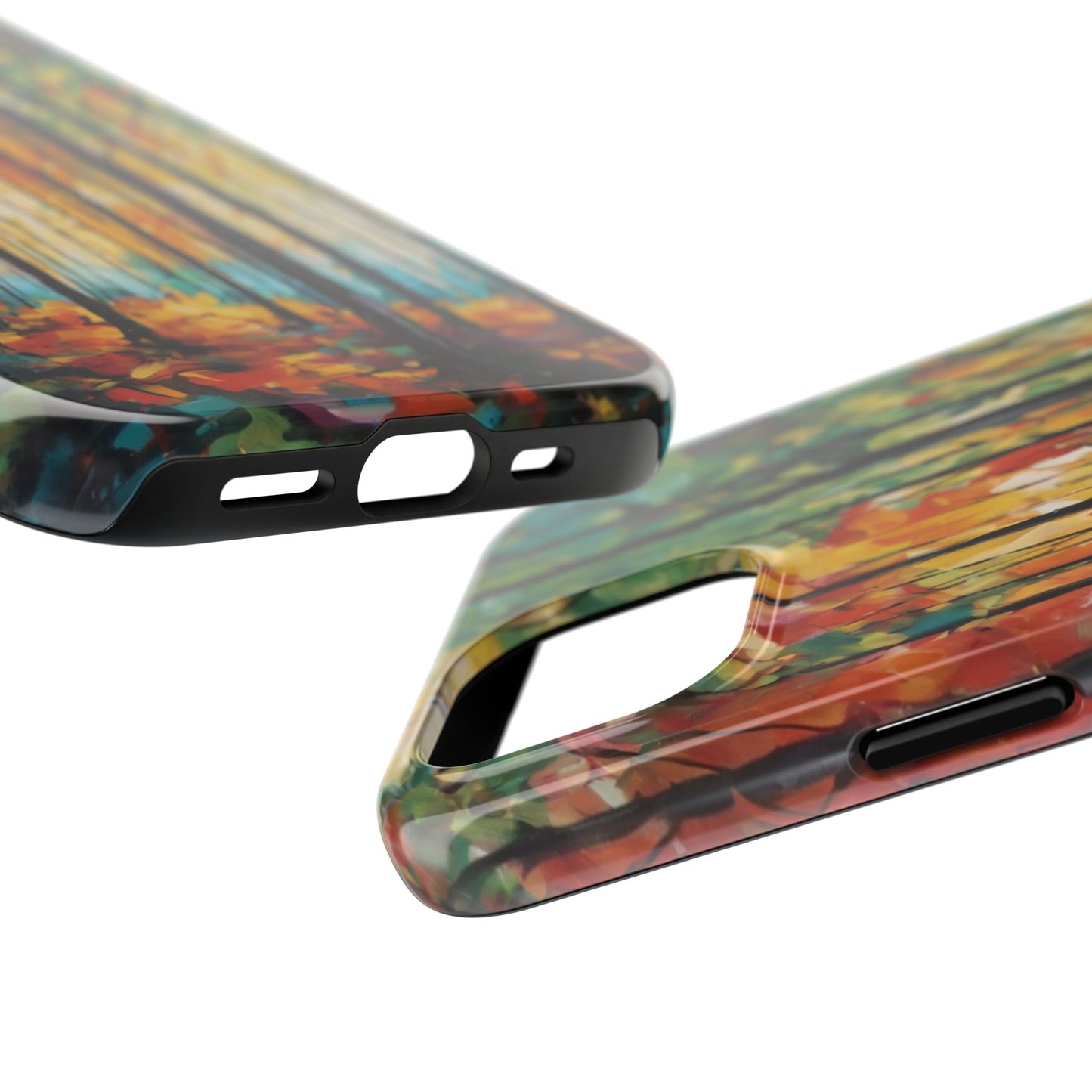 Autumn Forest Tough Phone Case - Colorful Nature Design - for iPhone