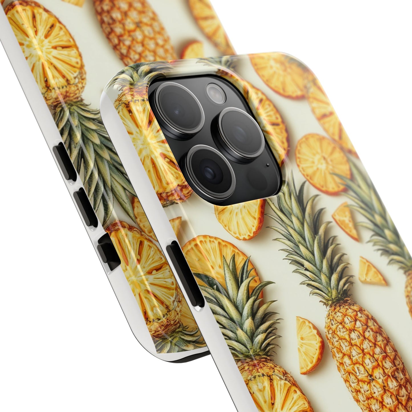 Tropical Pineapple Phone Case - Tough Phone Protector for Summer Vibes