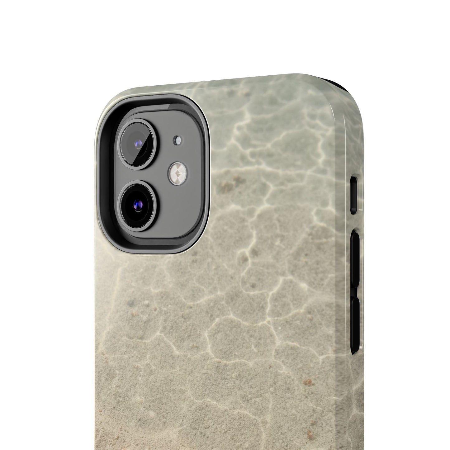 Beach-Inspired Tough Phone Case with Starfish and Seashell Design