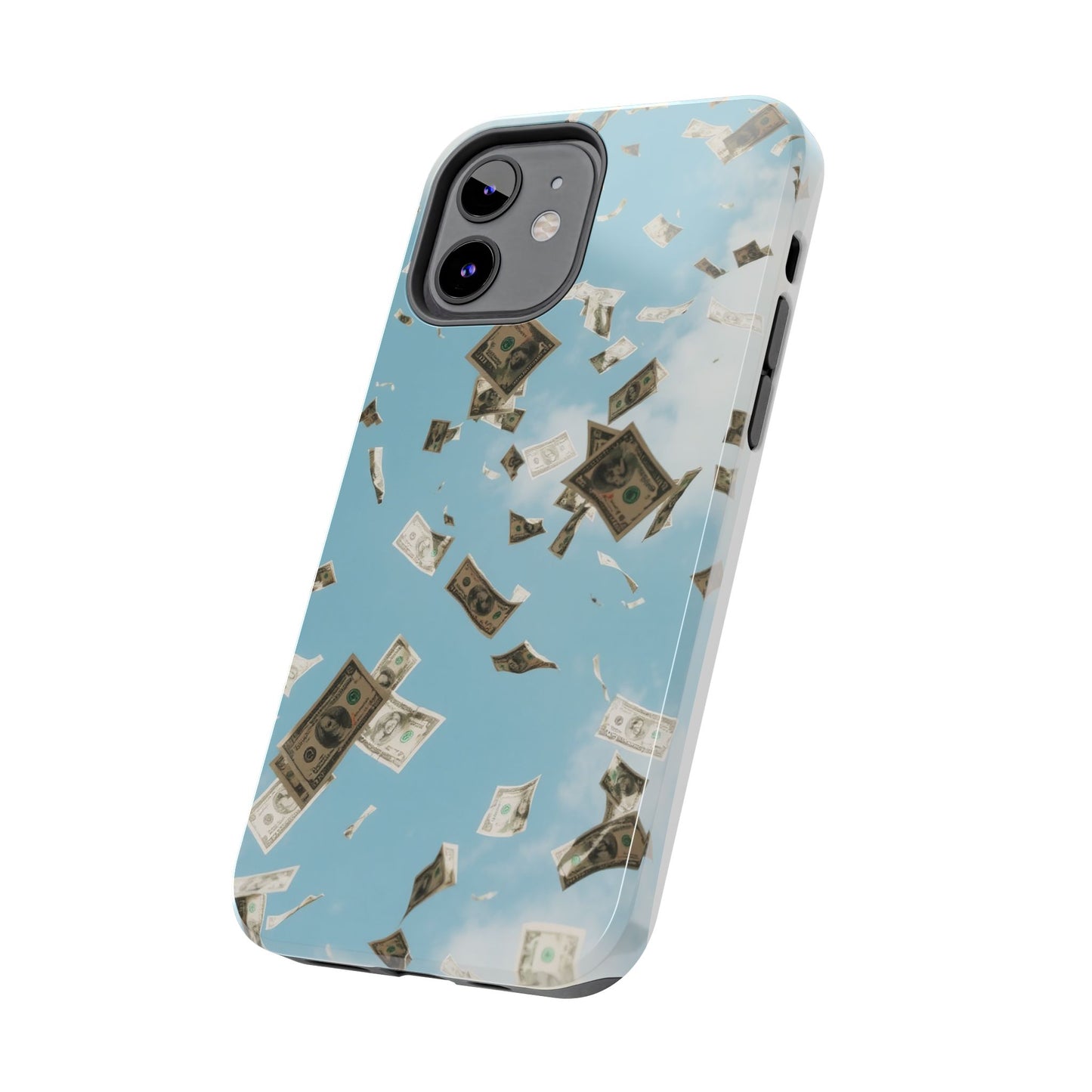 Cinematic Money Rain Phone Case | Tough & Stylish Accessory for Trendsetters, Gift for Birthdays, Graduations, and Celebrations