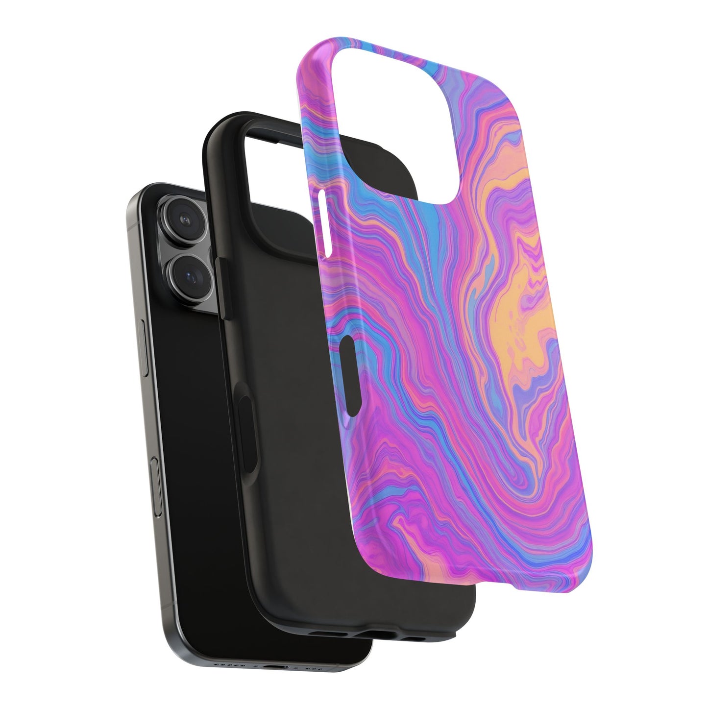 Pop Art Liquid Texture Marble Phone Case - Tough & Stylish Design - for iPhone