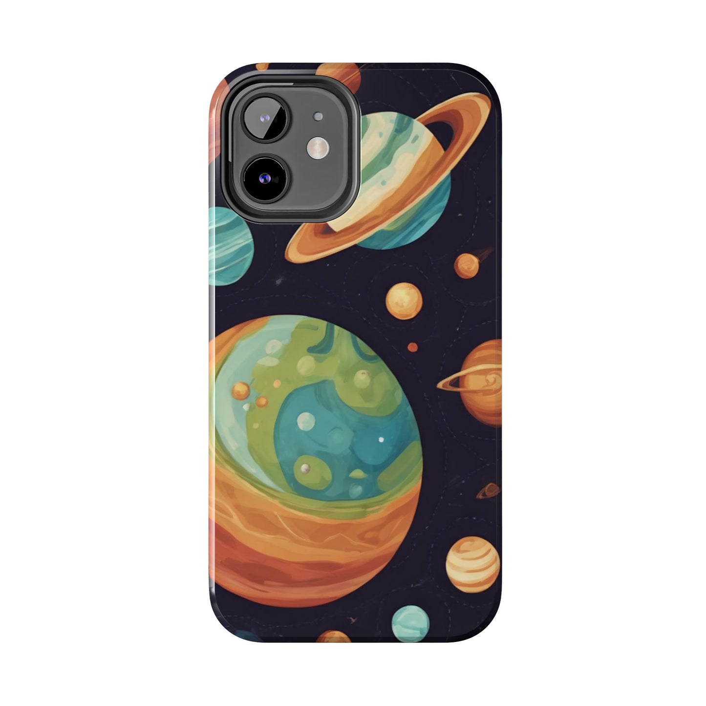 Cosmic Planet Phone Case - Durable Tough Protector for Space Lovers - for iPhone
