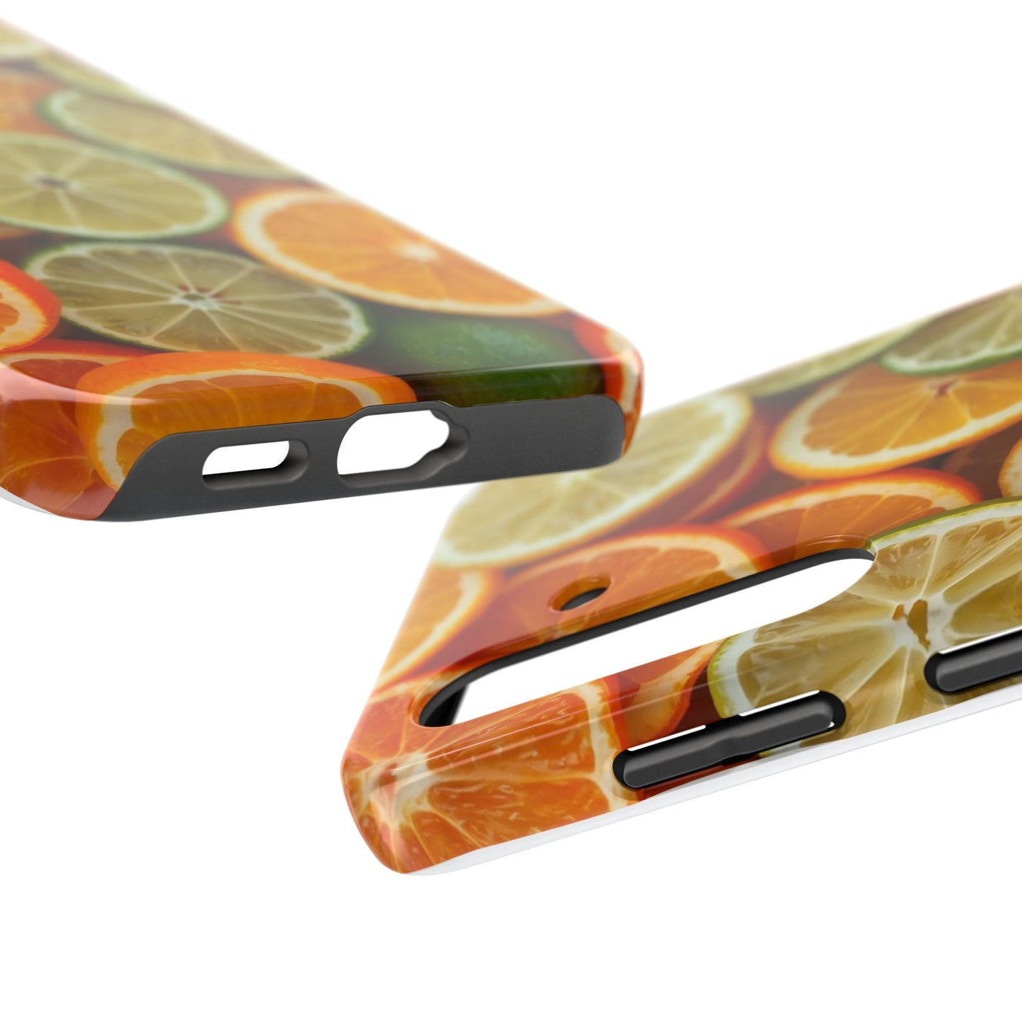 Citrus Slice Tough Phone Case – Vibrant Fruit Design for Summer Fun