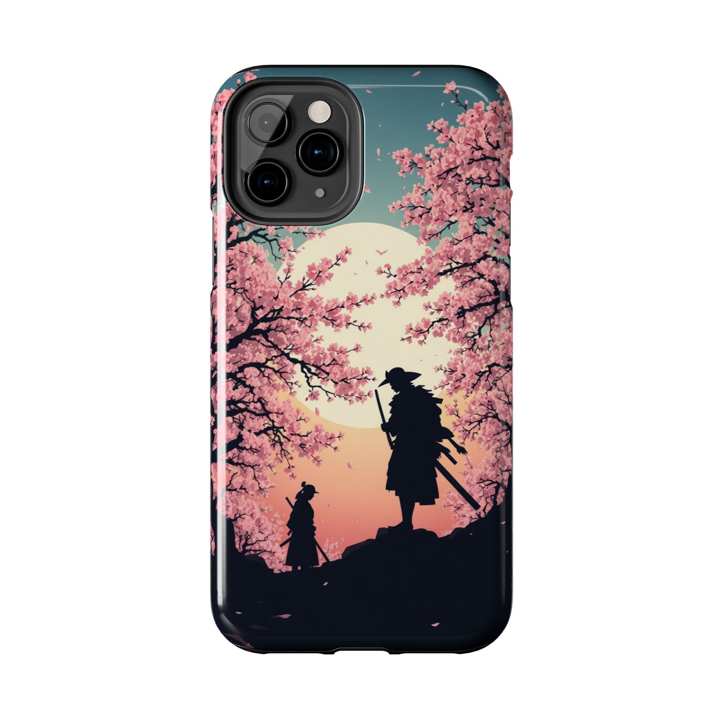 Cherry Blossom Samurai Tough Phone Case