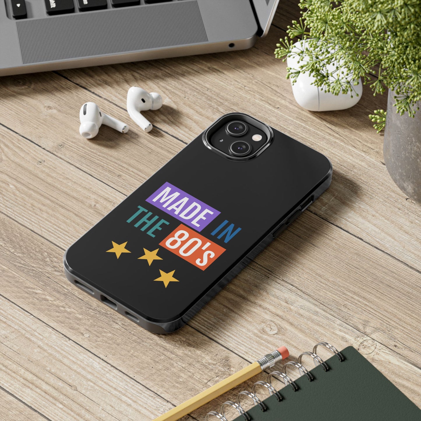 80's Retro Tough Phone Case - Made in the 80's Design