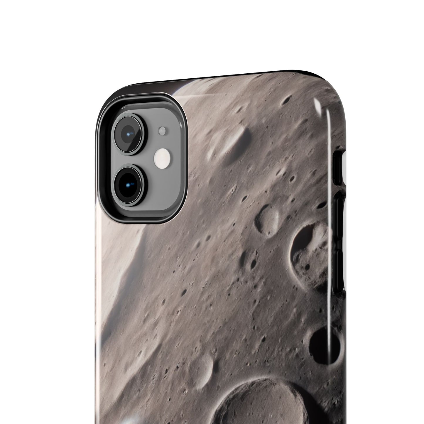 Celestial Moon Surface Tough Phone Case | Durable Space-Themed Design - for iPhone