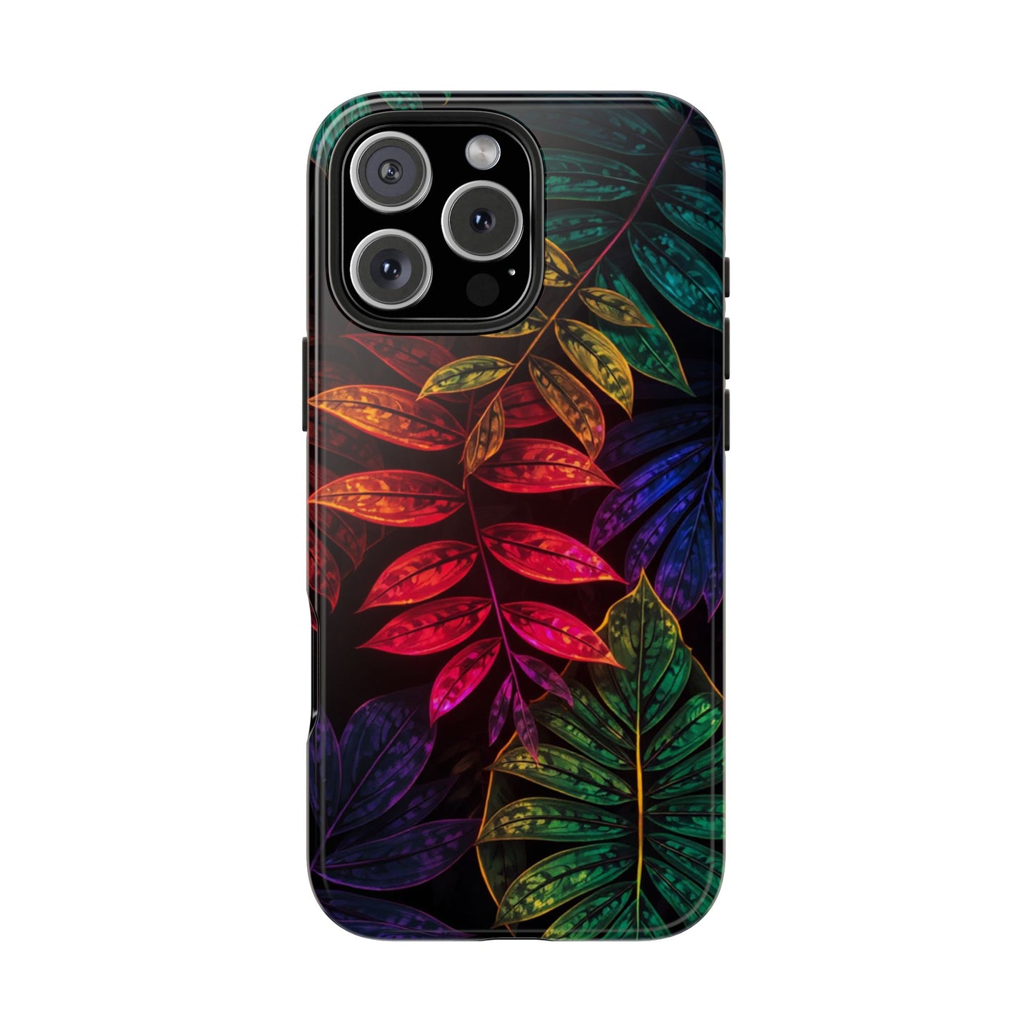 Vibrant Tropical Leaf Tough Phone Case
