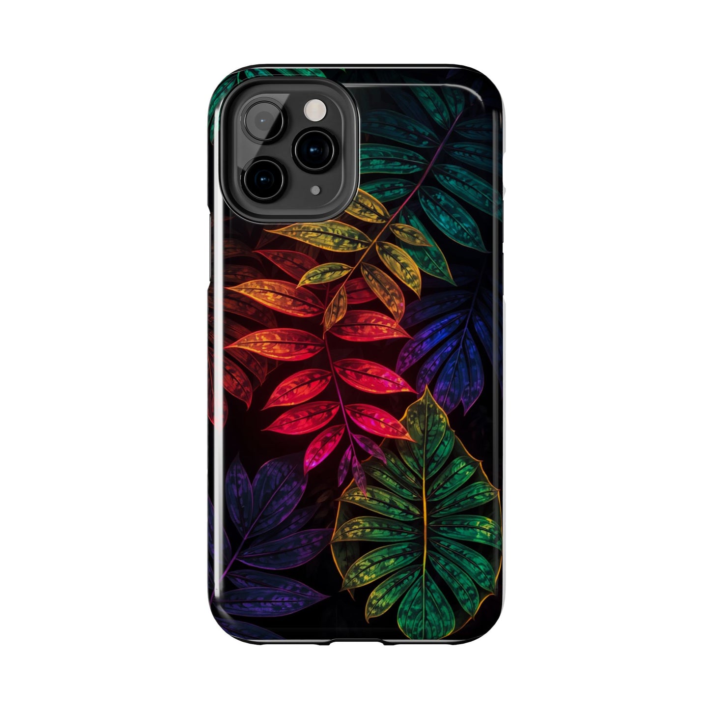Vibrant Tropical Leaf Tough Phone Case