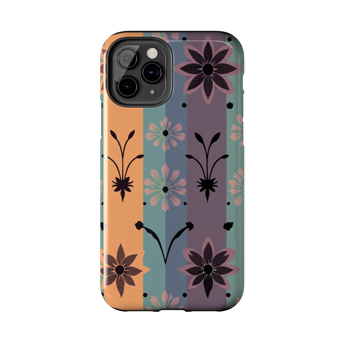 Boho Floral Tough Phone Cases - Durable & Stylish Protection - for iPhone