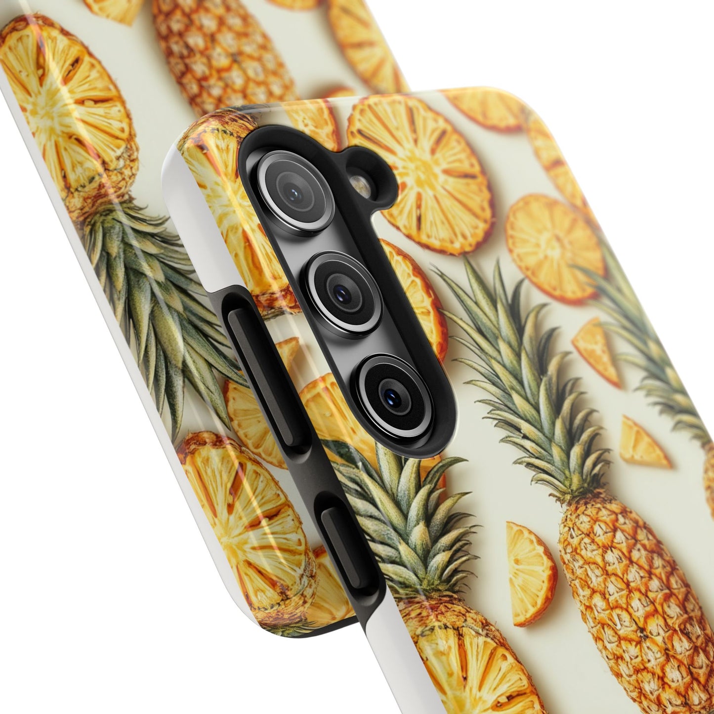 Tropical Pineapple Phone Case - Tough Phone Protector for Summer Vibes