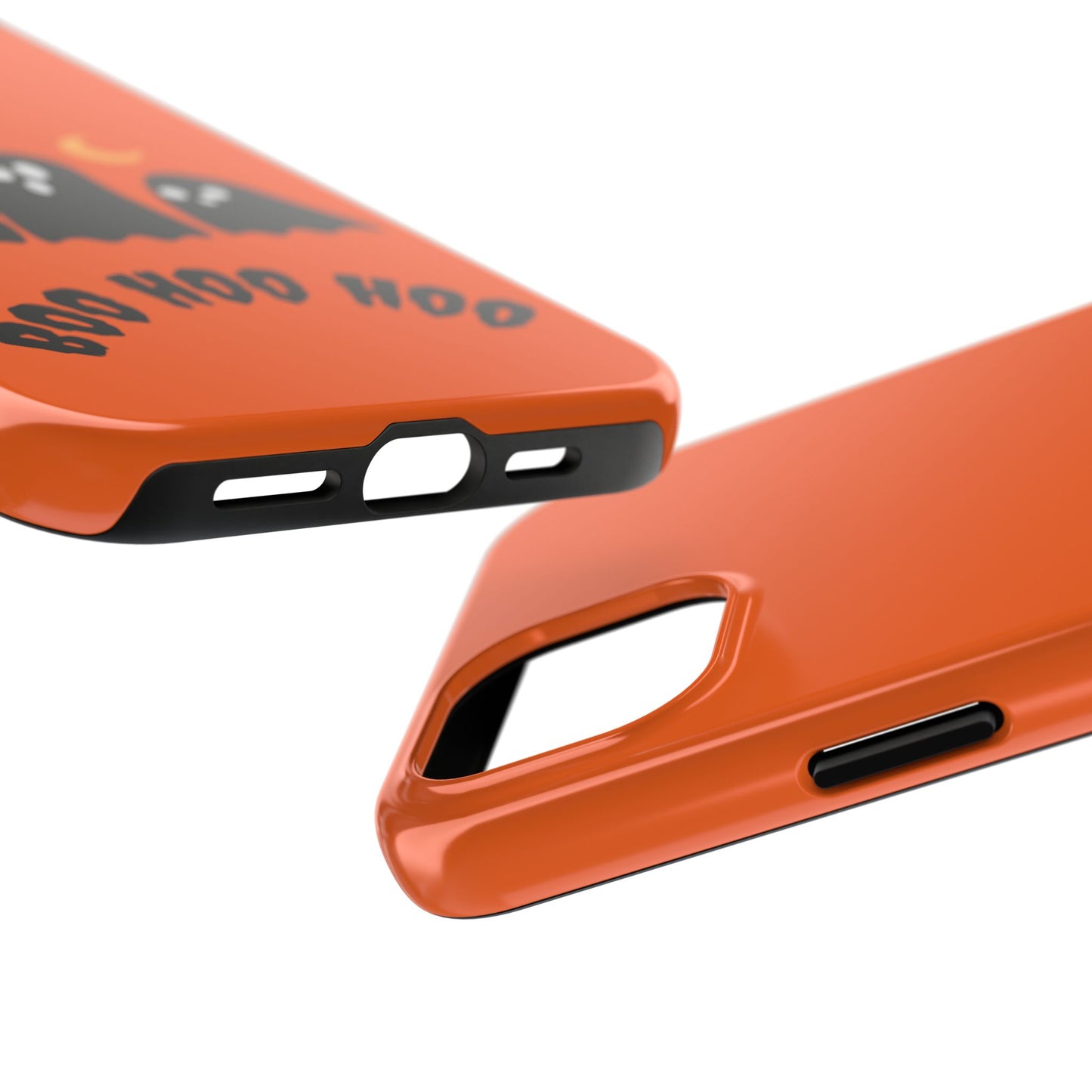 Halloween Ghost Phone Case - Boo Hoo Hoo Design - for iPhone