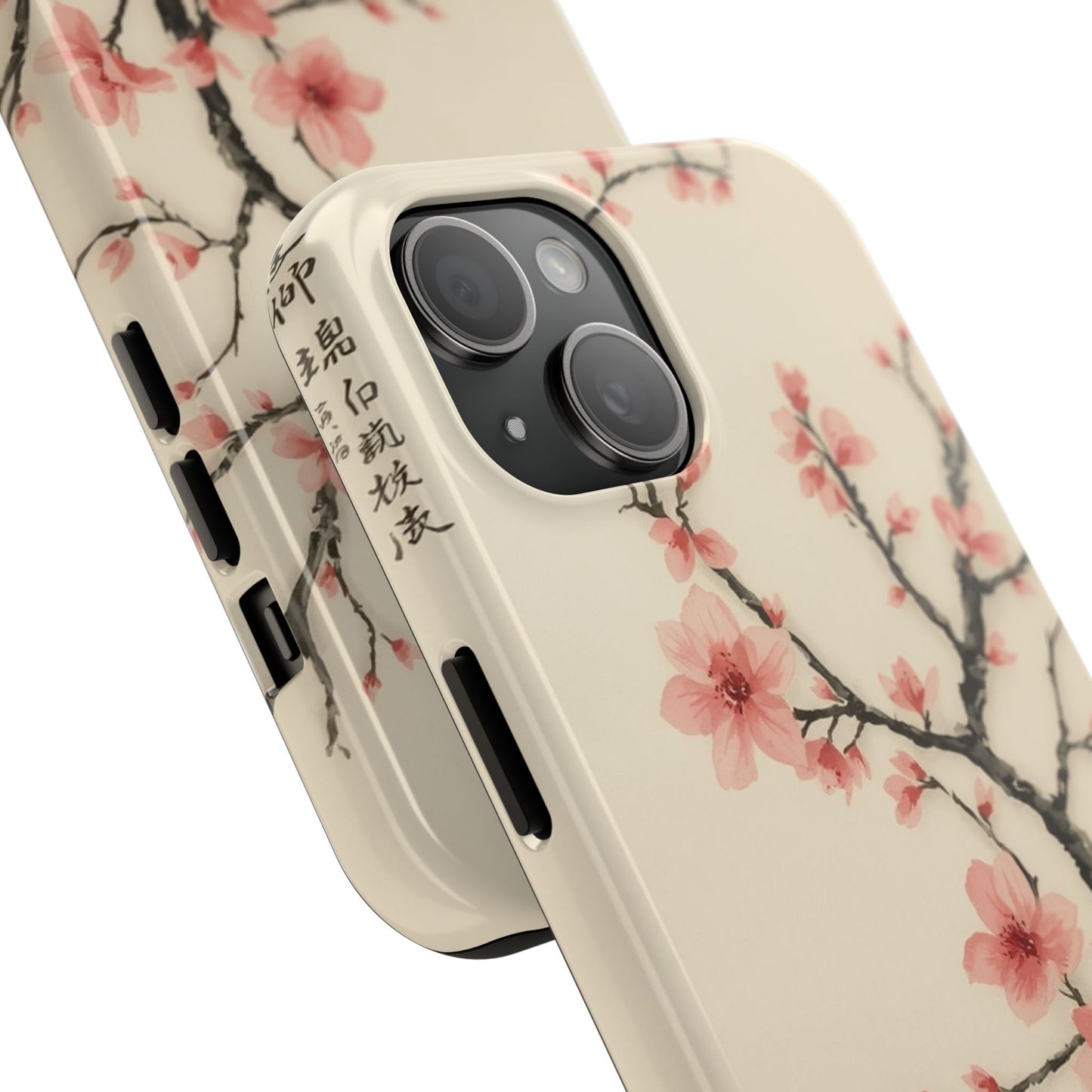 Cherry Blossom Tough Phone Case - Stylish Protection for Nature Lovers