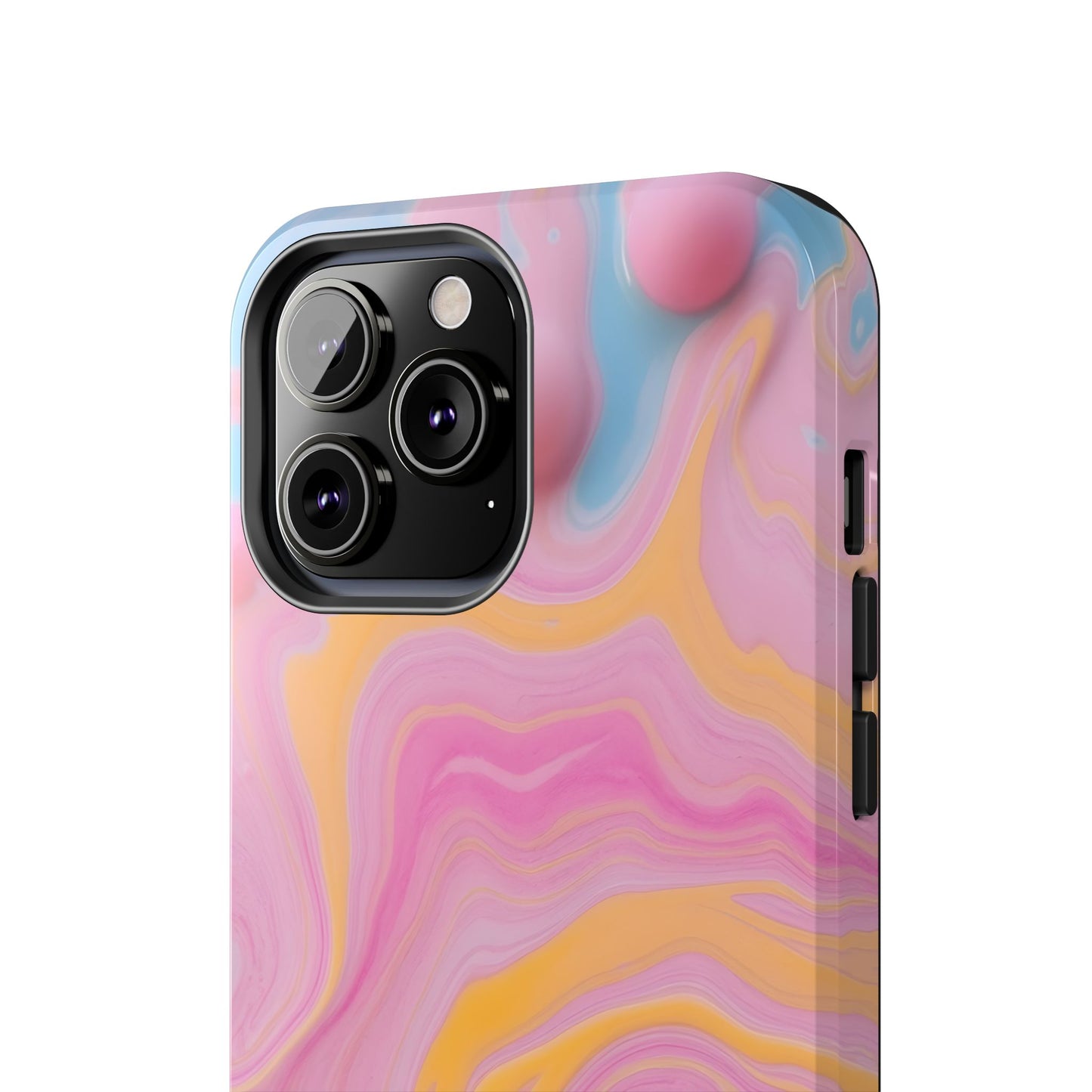 Liquid Candy Abstract Tough Phone Case - Durable Protection with Artistic Design - for iPhone