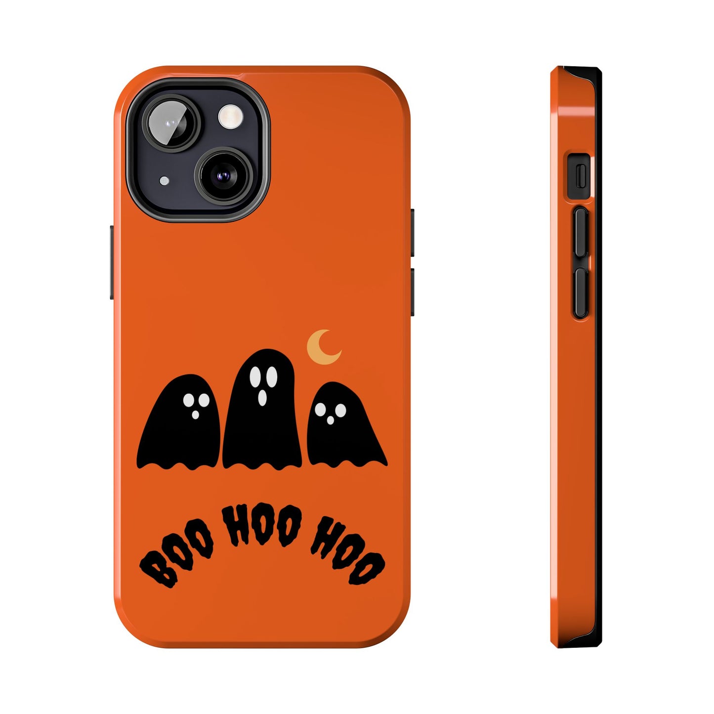 Halloween Ghost Phone Case - Boo Hoo Hoo Design - for iPhone