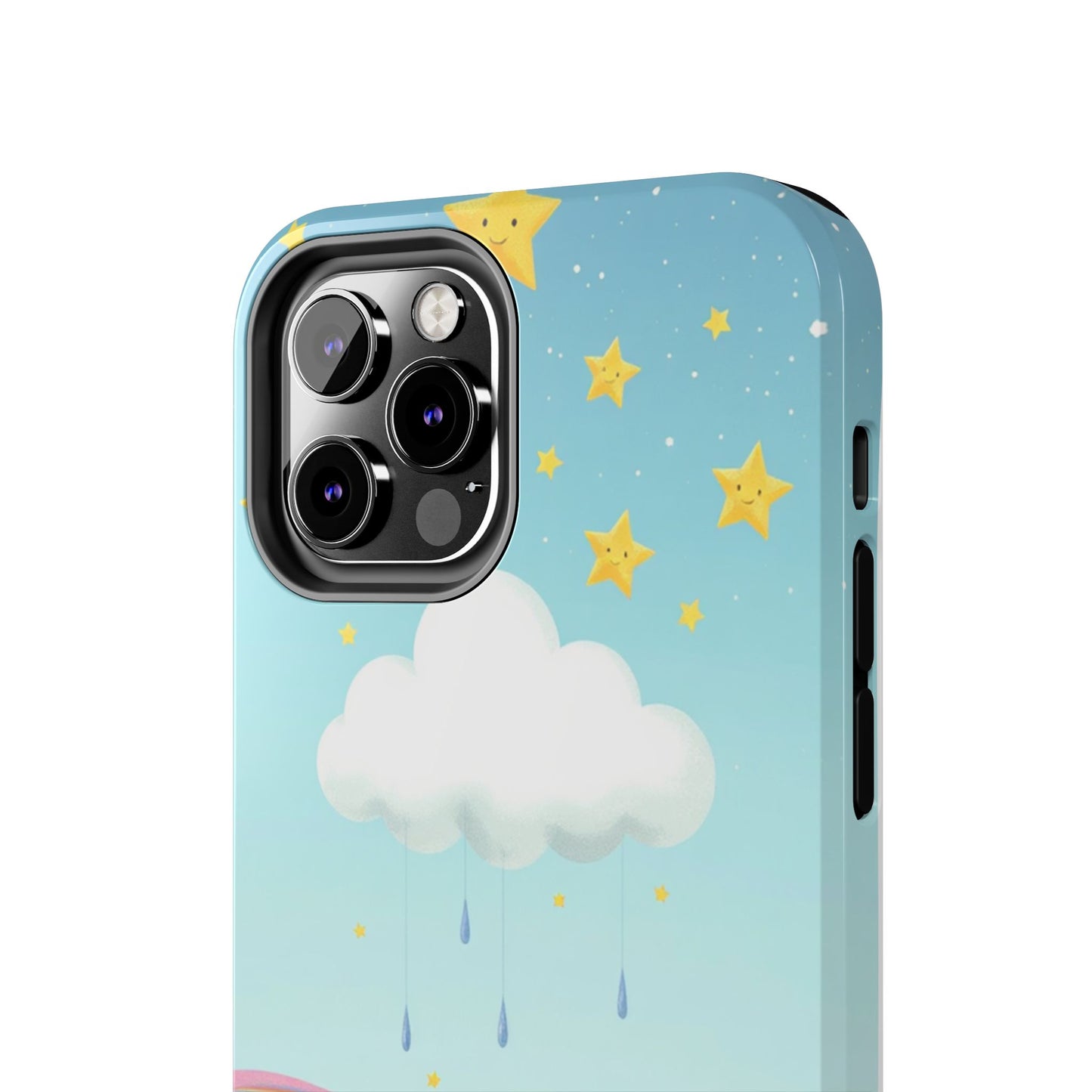 Colorful Rainbow Phone Case - Durable Tough Design for Adventurers