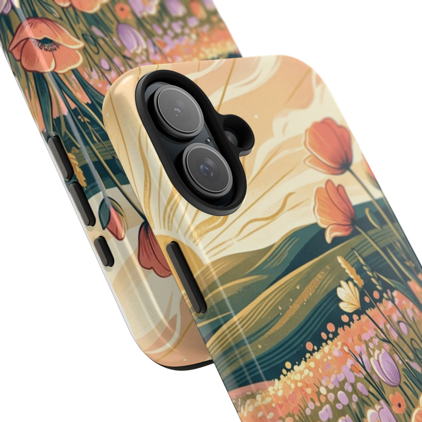 Floral Sunrise iPhone Case — Land of Flowers Design