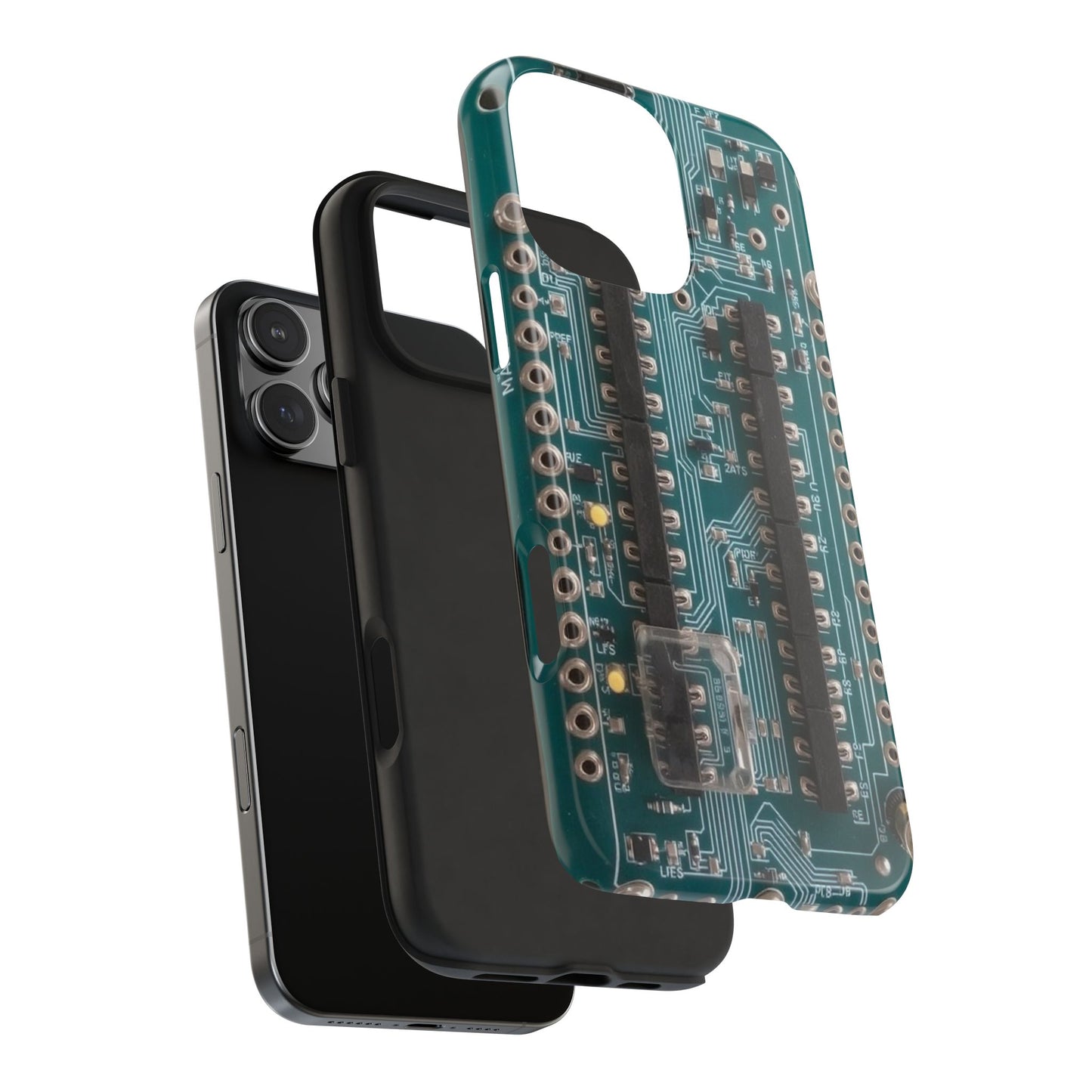 Old Circuits Design Tough Phone Case - for iPhone