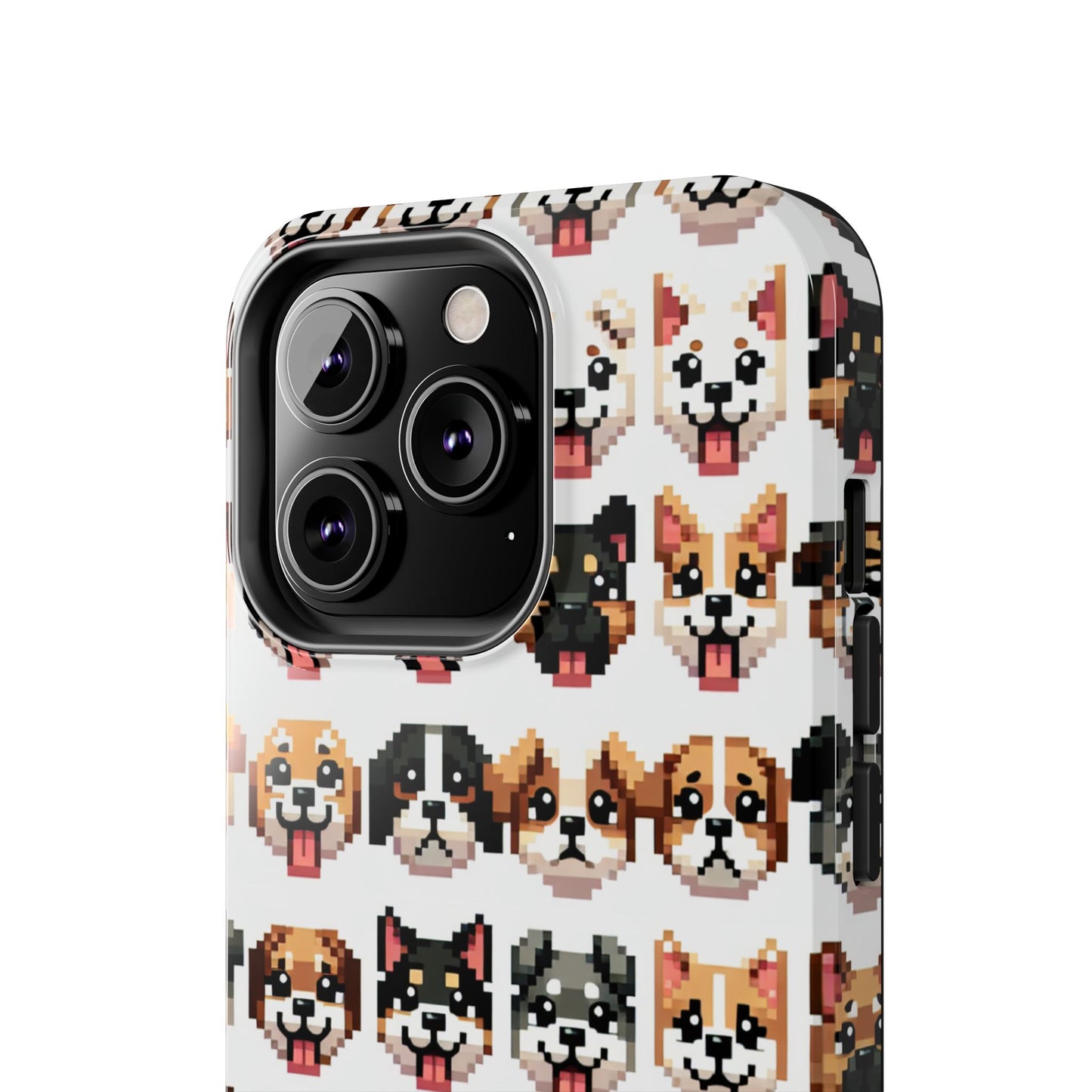 Pixelated Dog Breed Tough Phone Case - Cute, Durable Protection for Pet Lovers - for iPhone