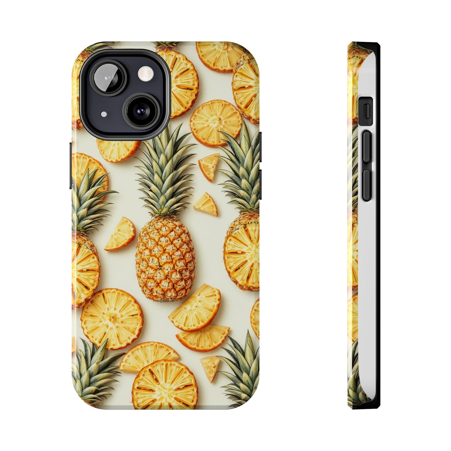 Tropical Pineapple Phone Case - Tough Phone Protector for Summer Vibes