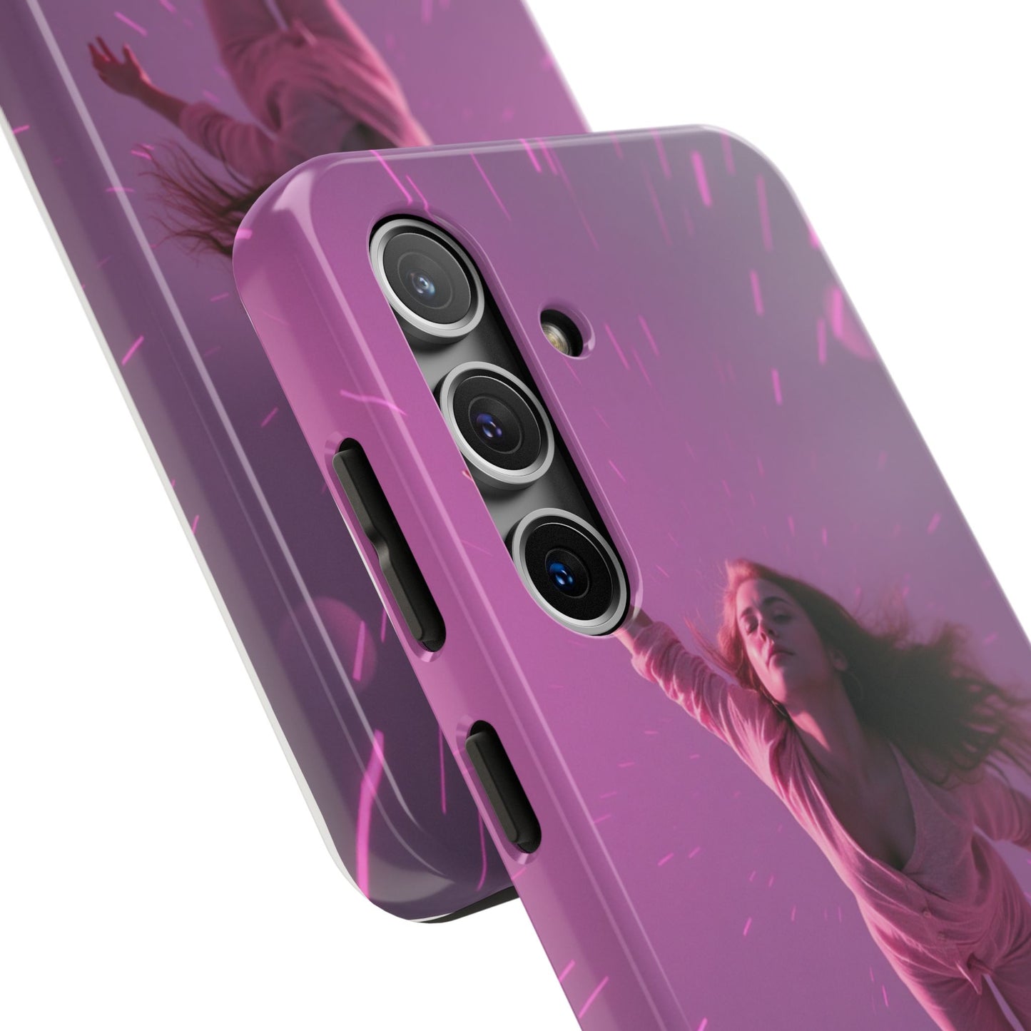 Inspirational Tough Phone Case - Cosmic Dreamer Design
