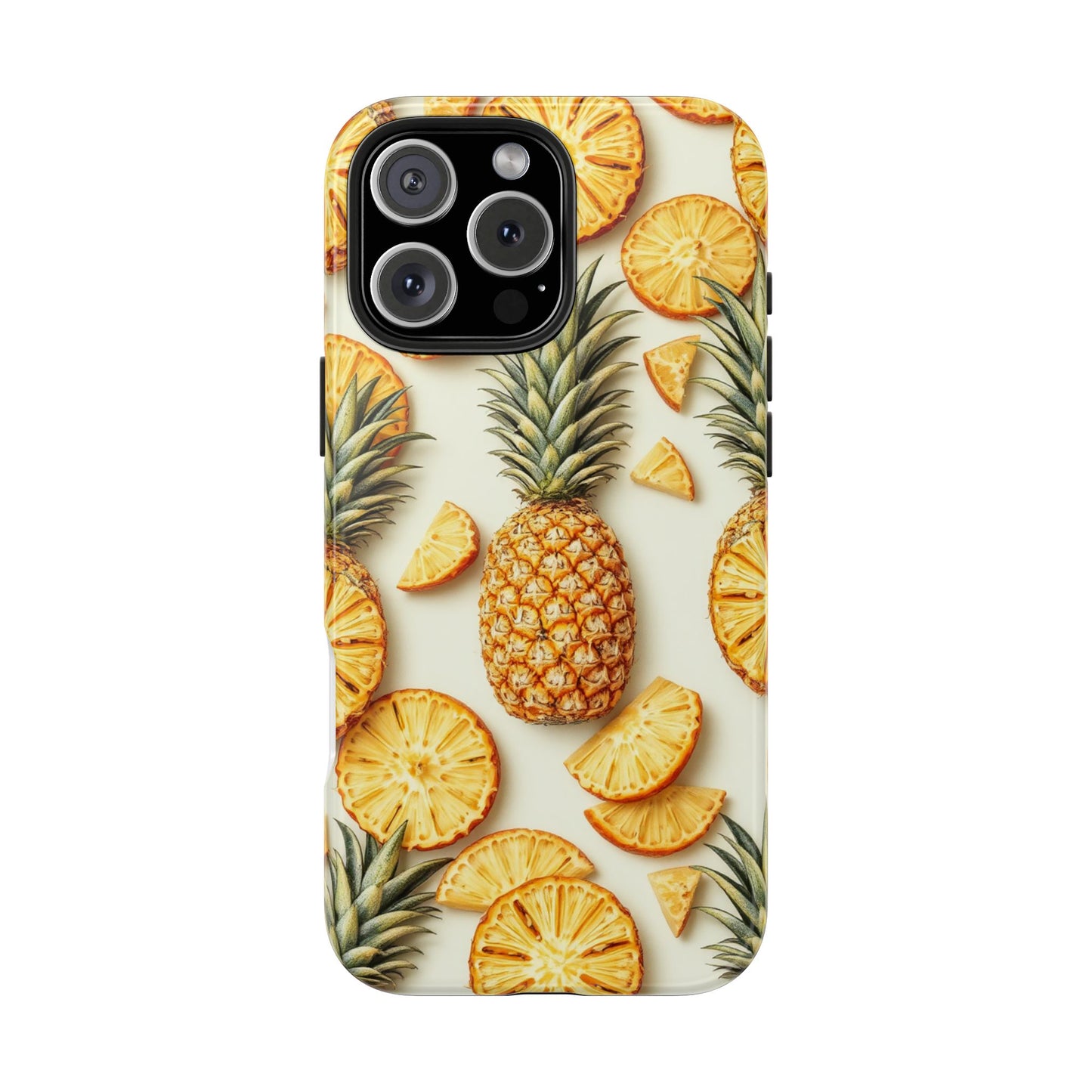 Tropical Pineapple Phone Case - Tough Phone Protector for Summer Vibes