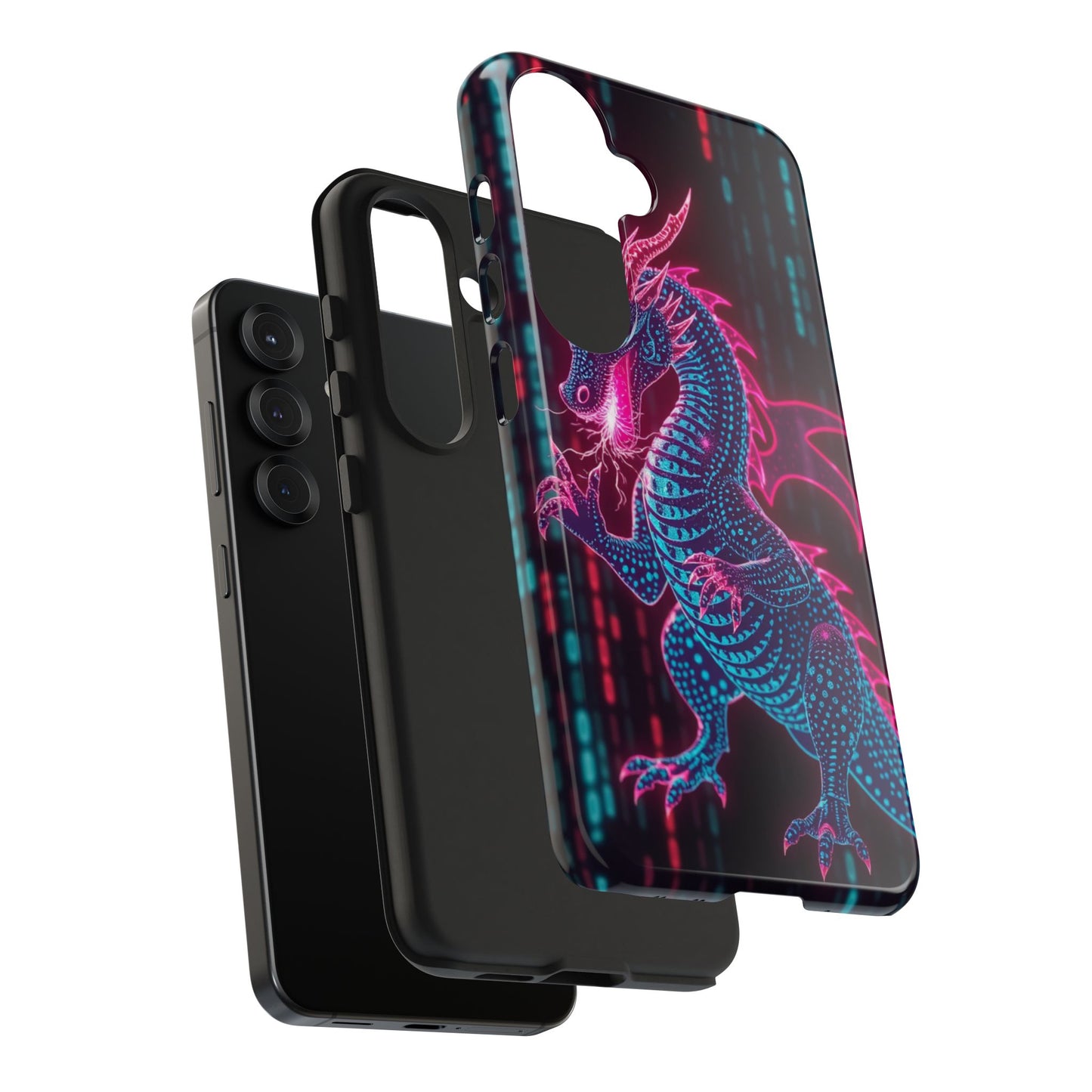 Electrifying Dragon Phone Case - Tough, Stylish Protection for Fantasy Lovers