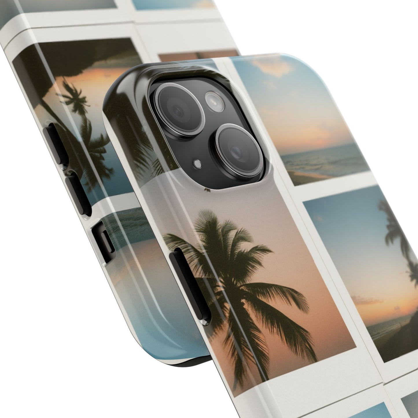 Tropical Sunset Tough Phone Case - Beach Vibes for Summer Adventures