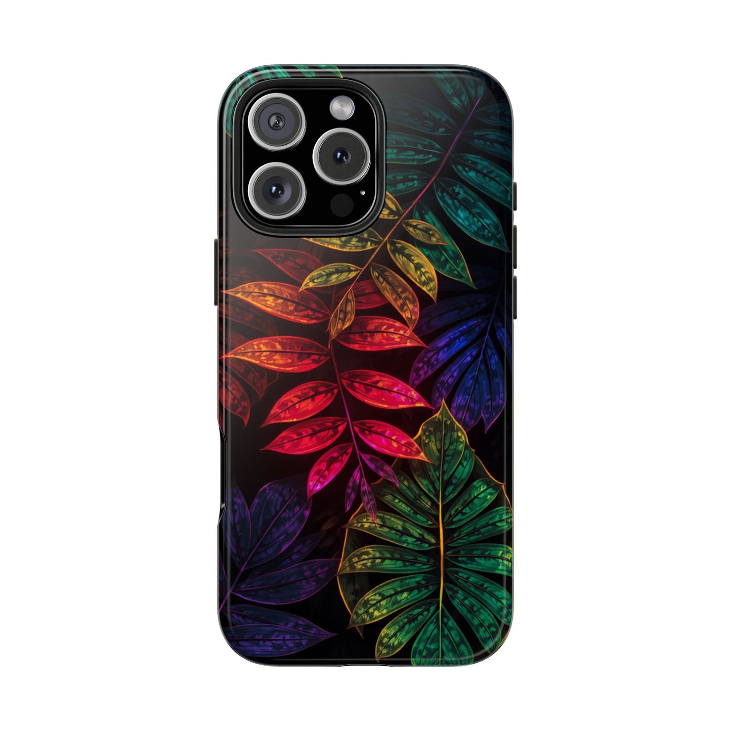 Vibrant Tropical Leaf Tough Phone Case