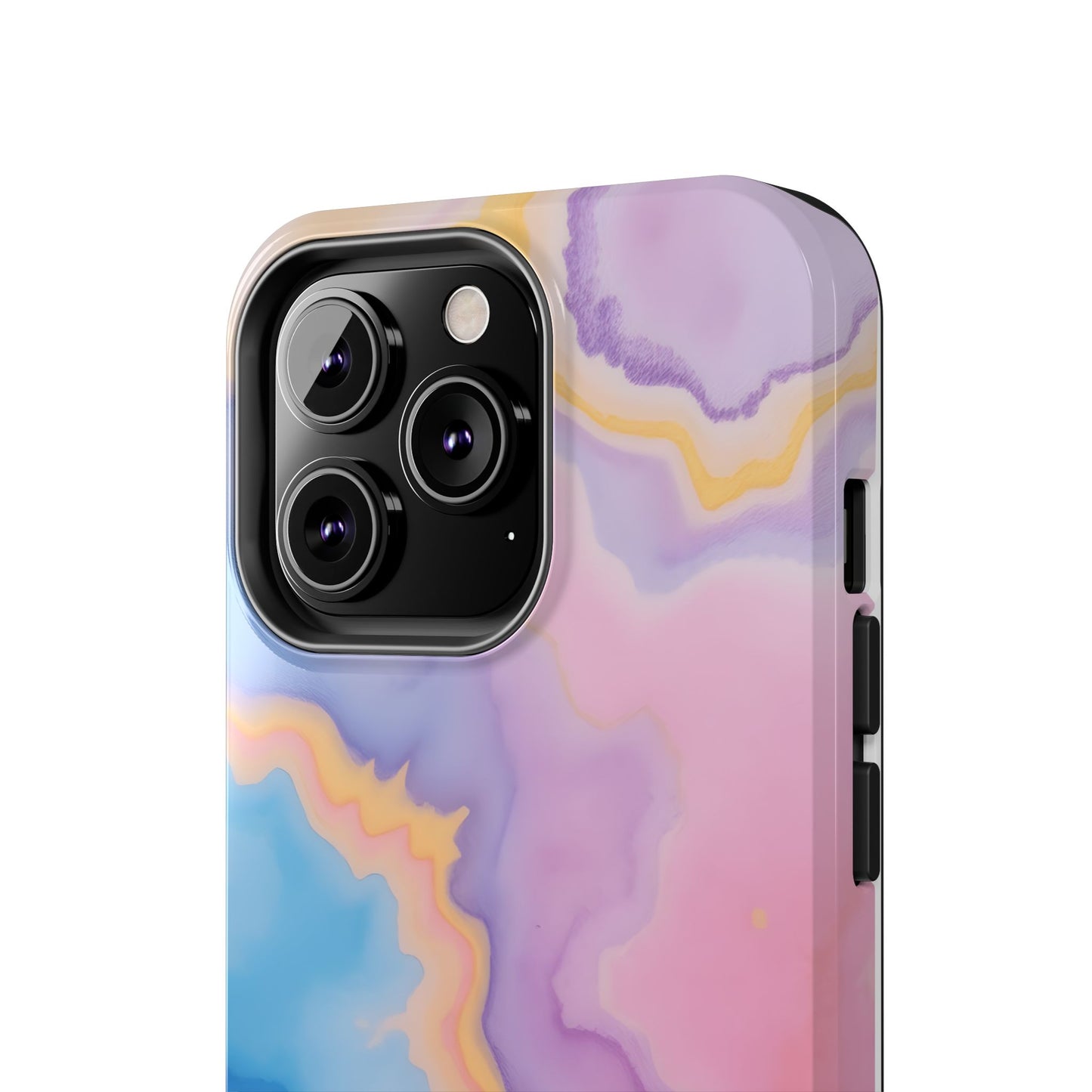 Watercolor Abstract Colors Tough Phone Case - Protective Cover for iPhone
