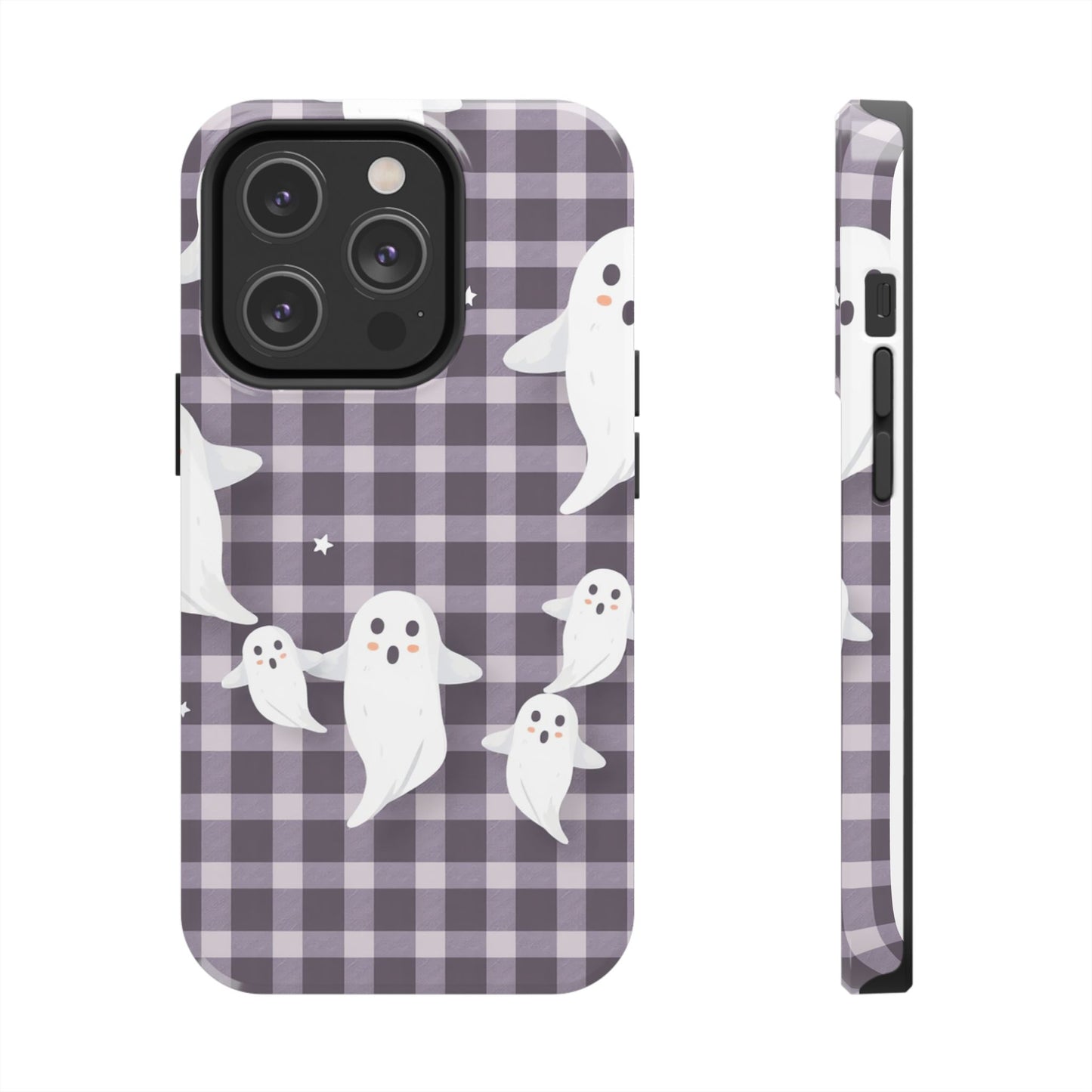 Cute Ghosts Tough Phone Case - Whimsical Halloween Design for Spooky Vibes