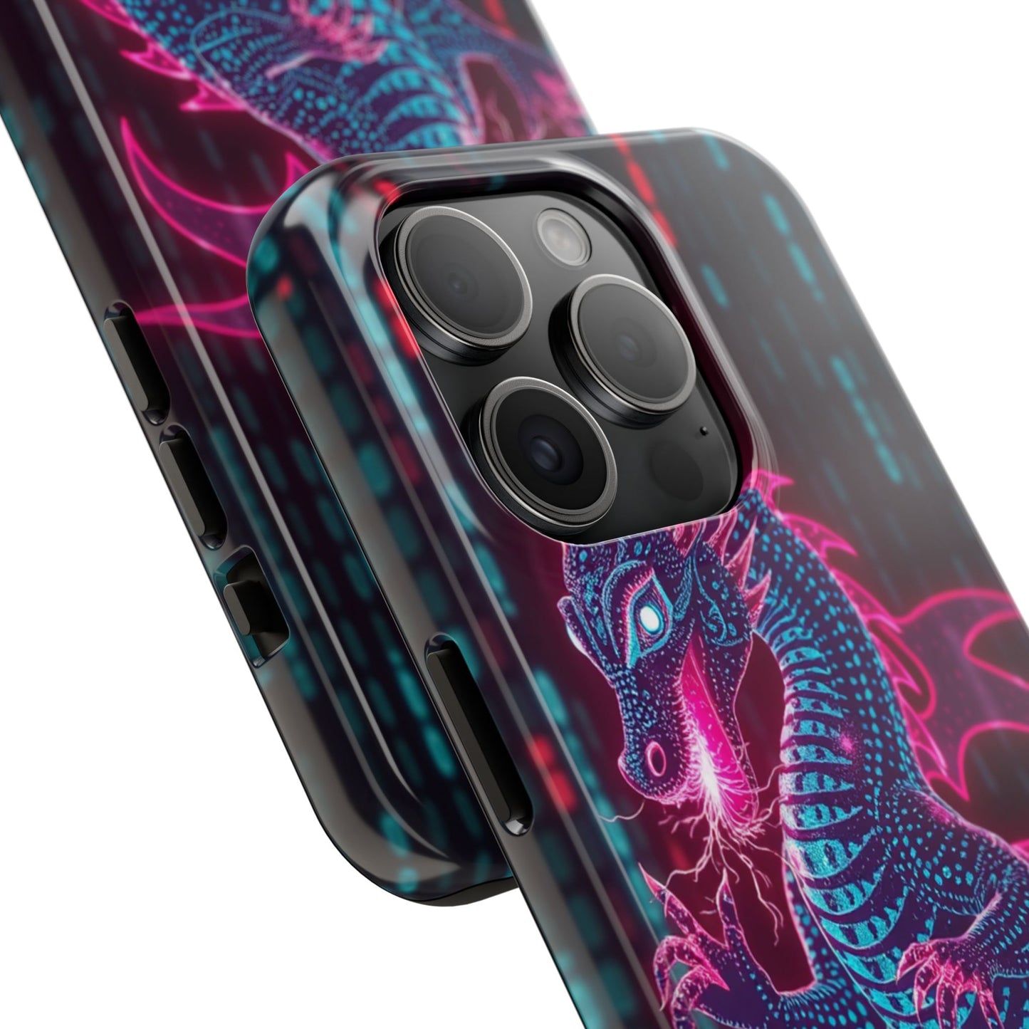 Electrifying Dragon Phone Case - Tough, Stylish Protection for Fantasy Lovers