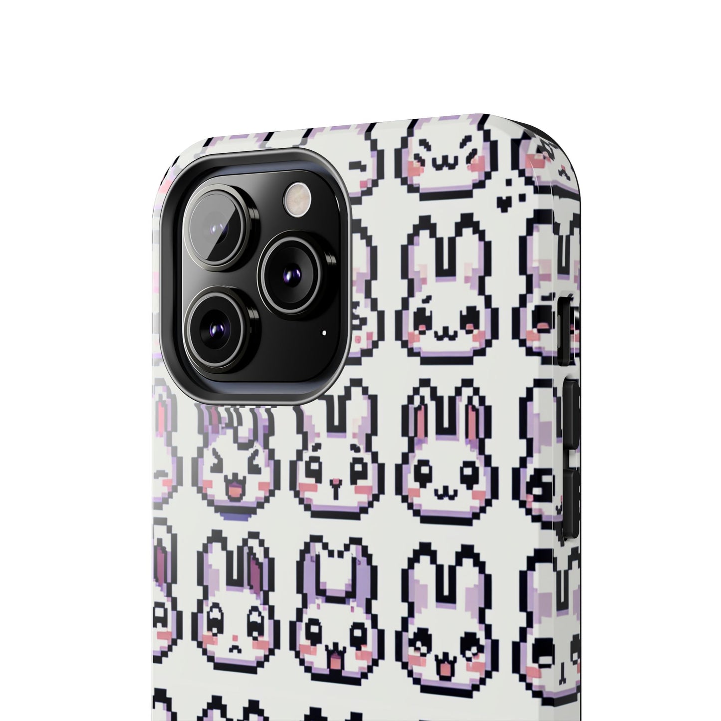Cute Pixel Bunny Tough Phone Case - Stylish & Protective Cover for iPhone