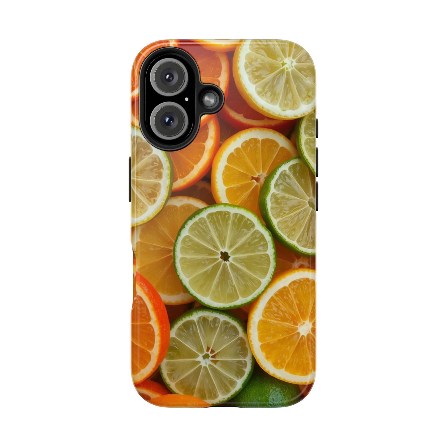 Citrus Slice Tough Phone Case – Vibrant Fruit Design for Summer Fun