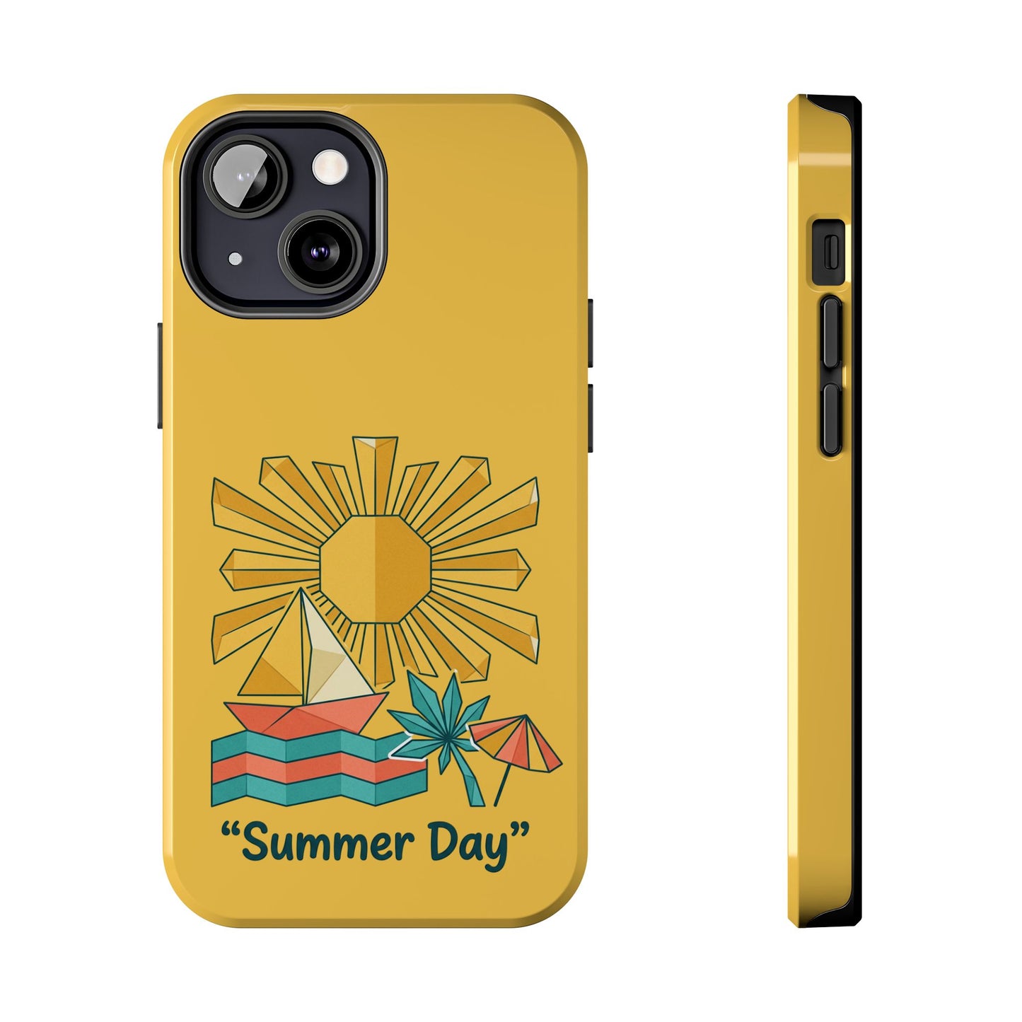 Summer Day Origami iPhone Case — Tough Protective Cover