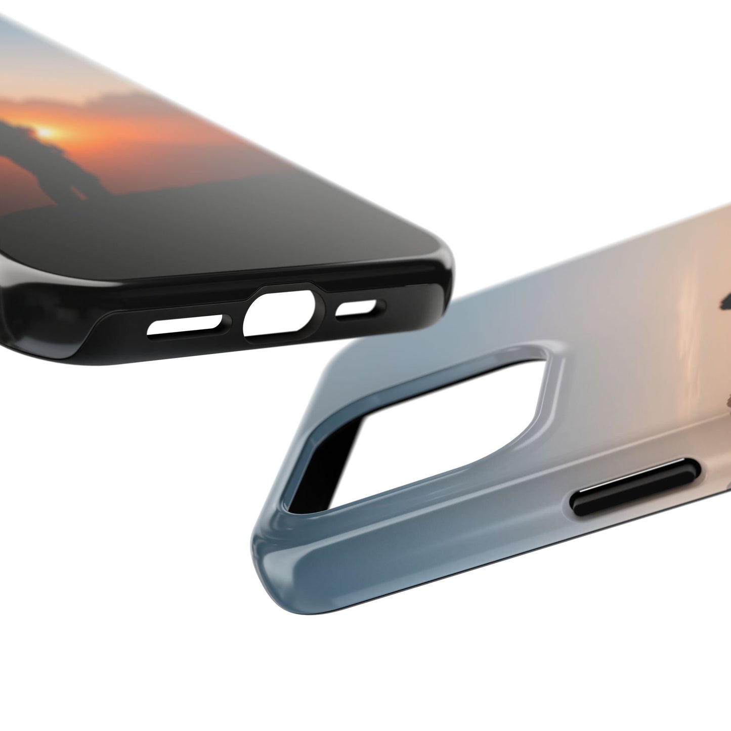 Explorer Adventure Sunset Mountain iPhone Case