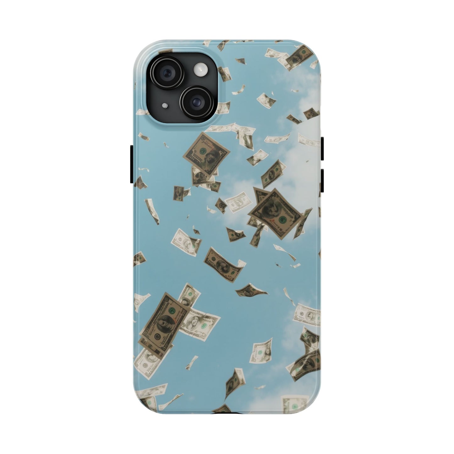 Cinematic Money Rain Phone Case | Tough & Stylish Accessory for Trendsetters, Gift for Birthdays, Graduations, and Celebrations