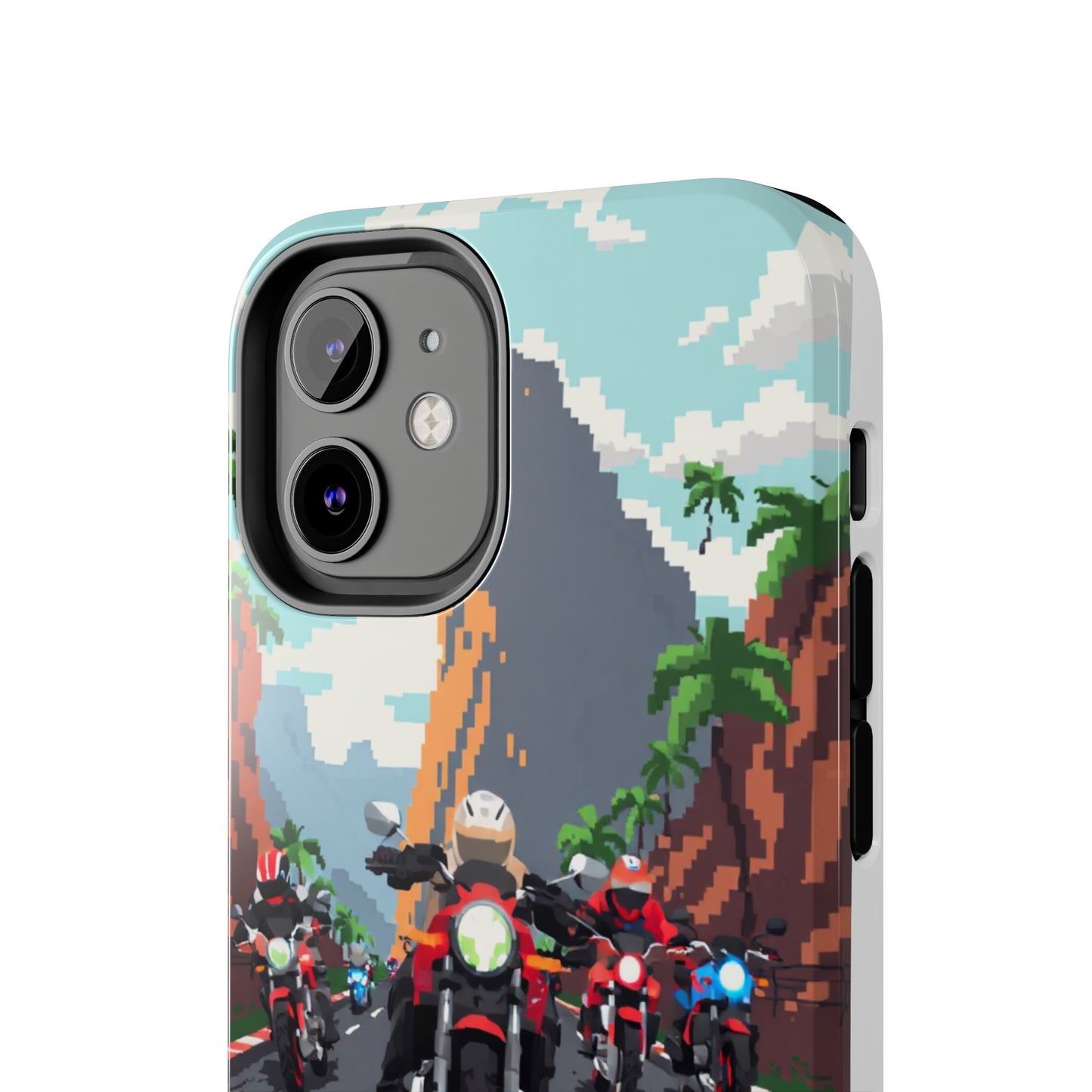 Retro Biker Tough Phone Case - Perfect for Motorcycle Lovers